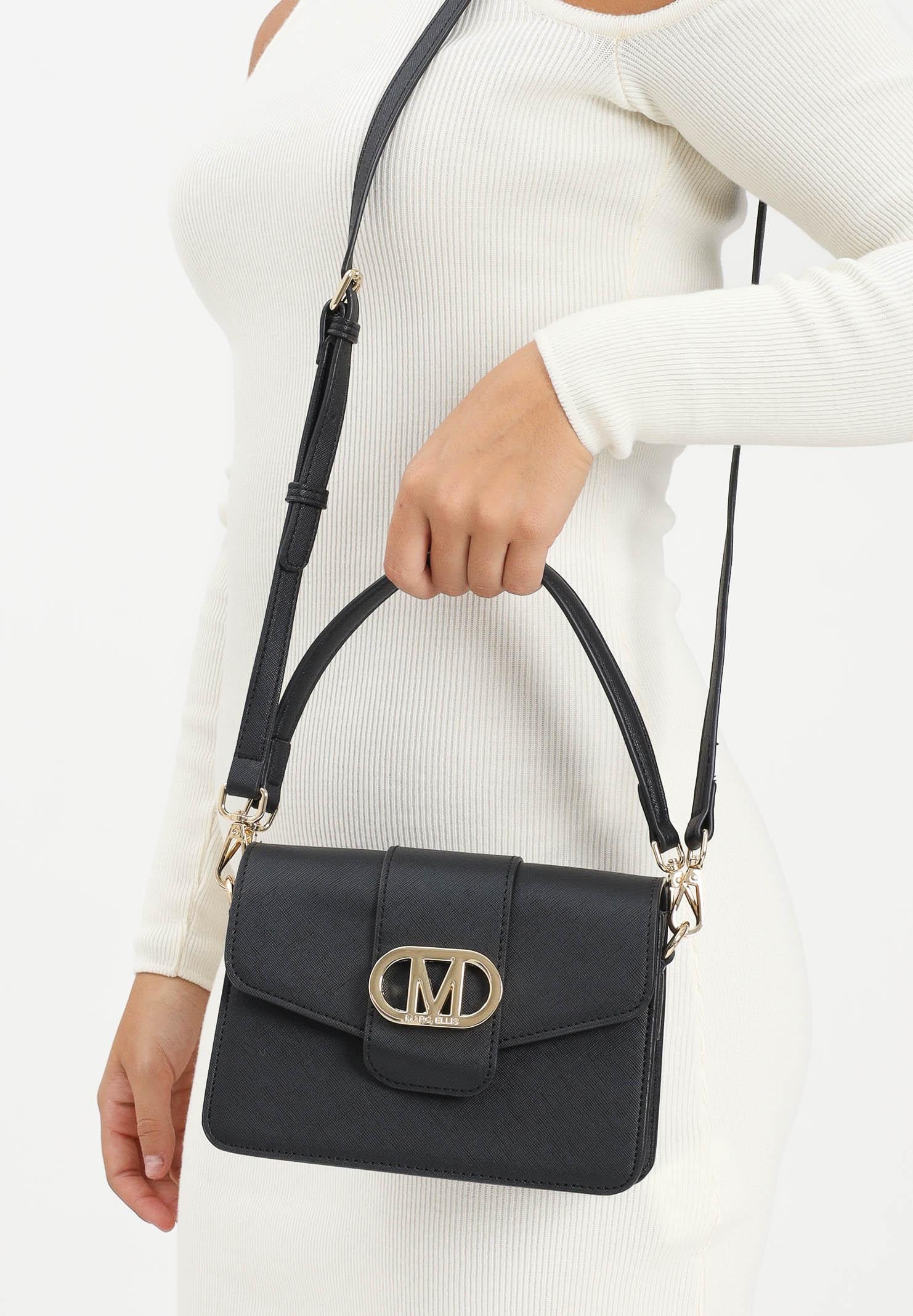 MARC ELLIS Borsa a spalla Flat Kourtney nera da donna FLAT-KOURTNEY BLLIGO MARC ELLIS