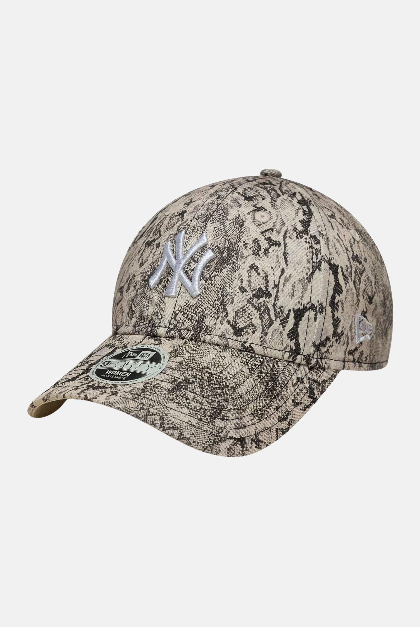 NEW ERA Cappello con visiera 9FORTY New York Yankees MLB Snake panna da donna 60758966 . NEW ERA