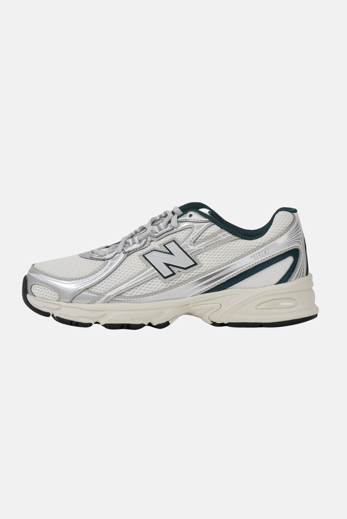 NEW BALANCE Sneakers 740 bianche, argento e verdi da uomo U7402EL . NEW BALANCE