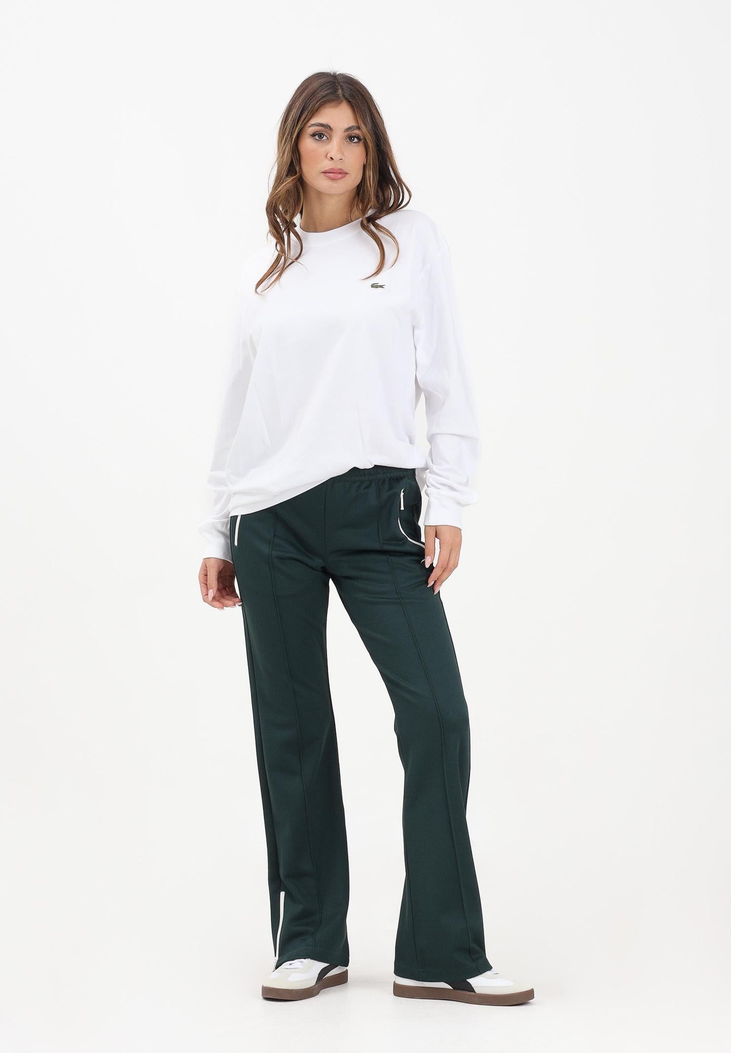 LACOSTE Pantalone sportivo verde da donna XF5253 YZP LACOSTE
