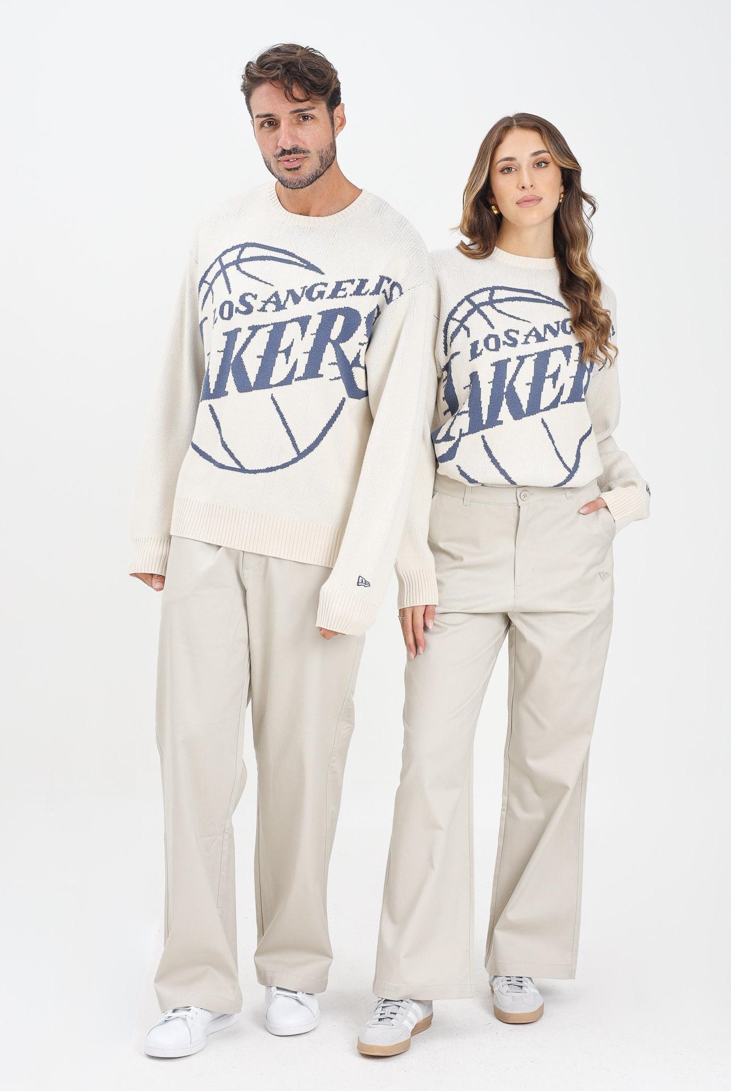 NEW ERA Pantalone New York Yankees MLB Chino beige per uomo e donna 60684326 NEW ERA