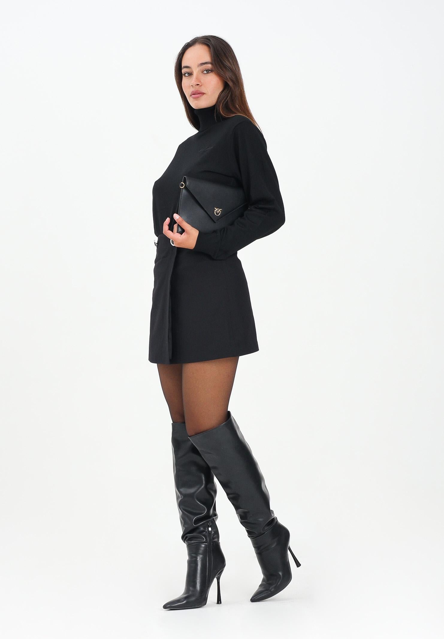 ARMANI EXCHANGE Gonna corta nera da donna XW001285AF16158 UC001 ARMANI EXCHANGE