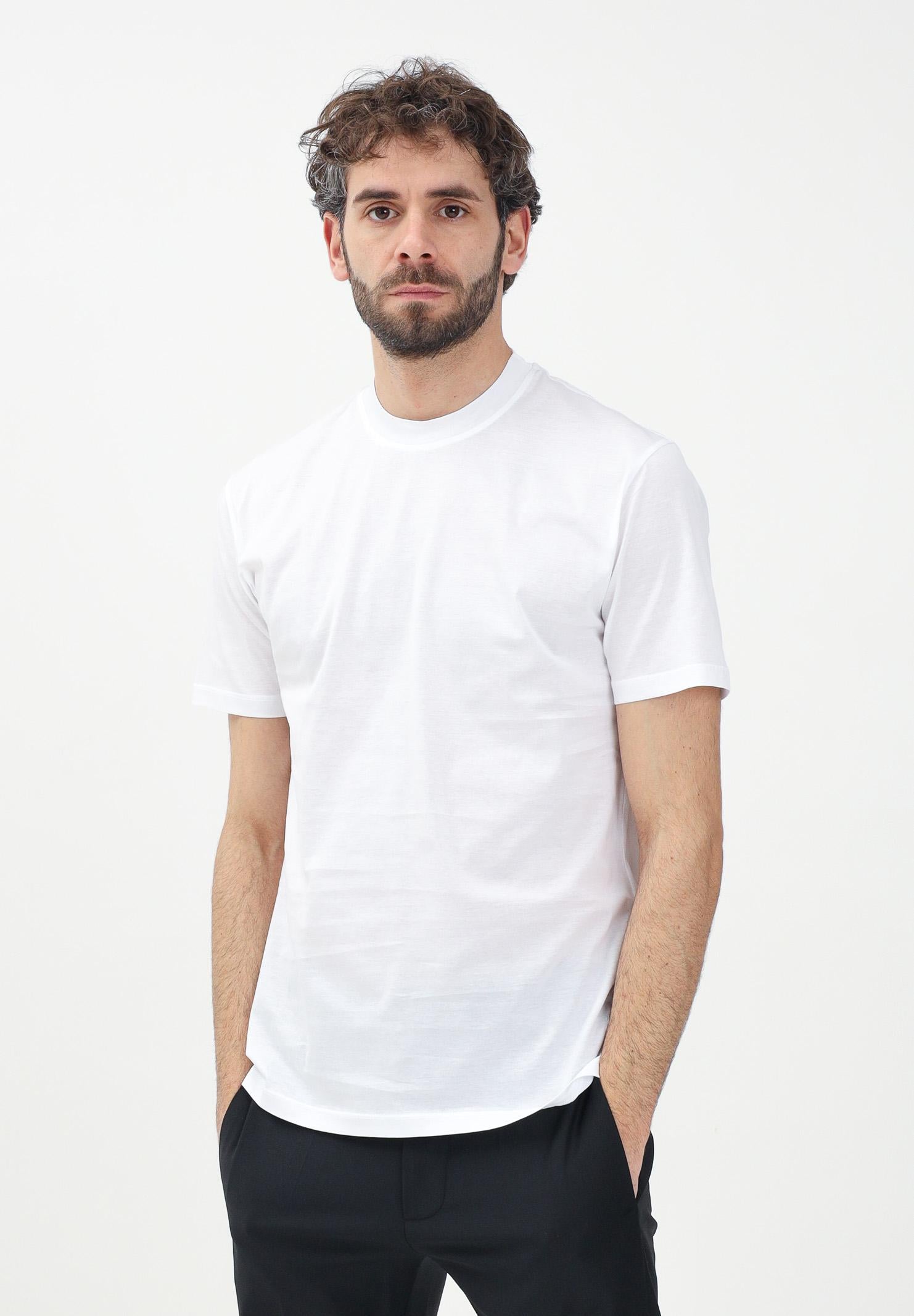 I'M BRIAN T-shirt a manica corta bianca da uomo TS3327 002 I'M BRIAN