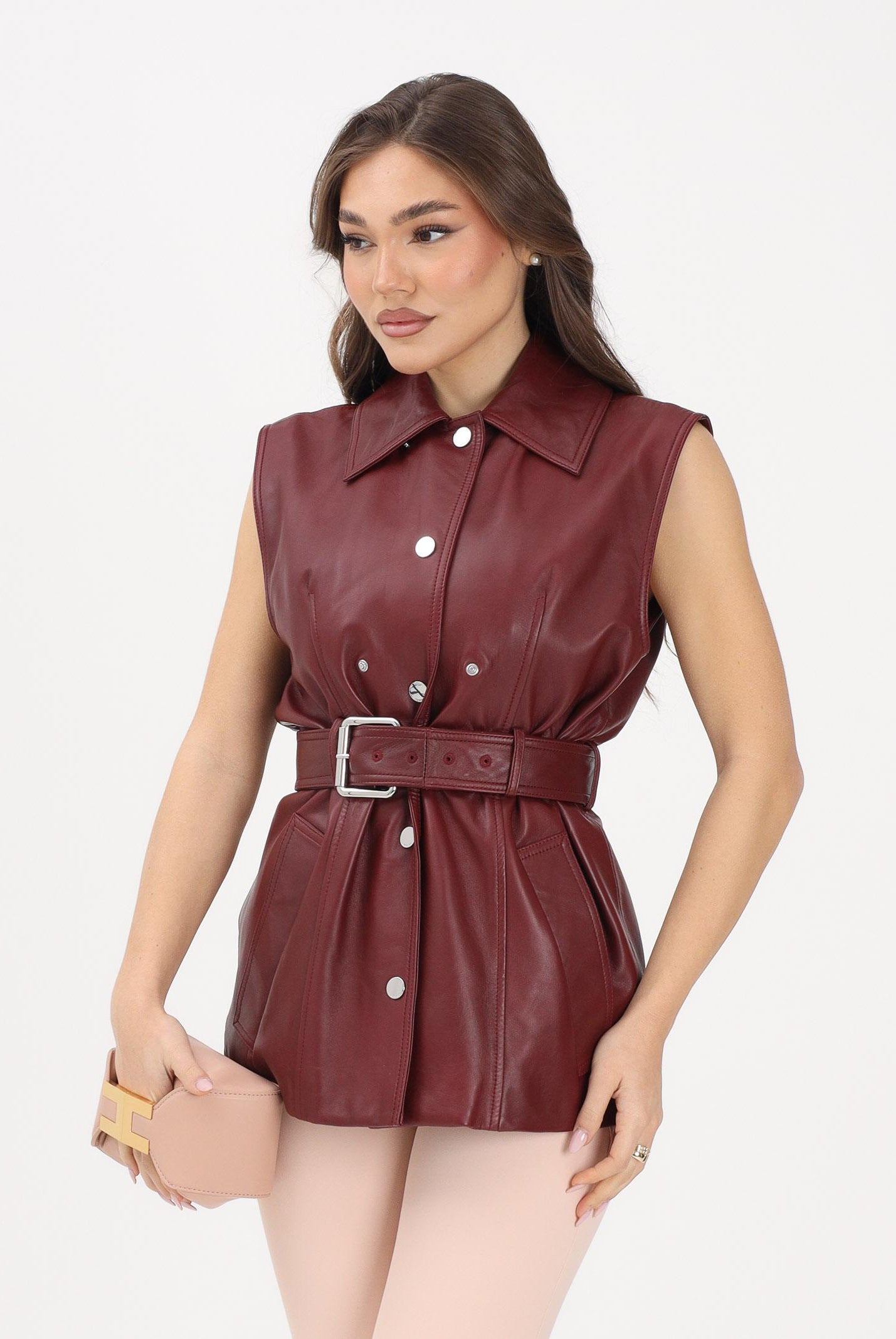 SPORTMAX Giubbotto SPSTENZONE bordeaux da donna 2612441013600 002 SPORTMAX