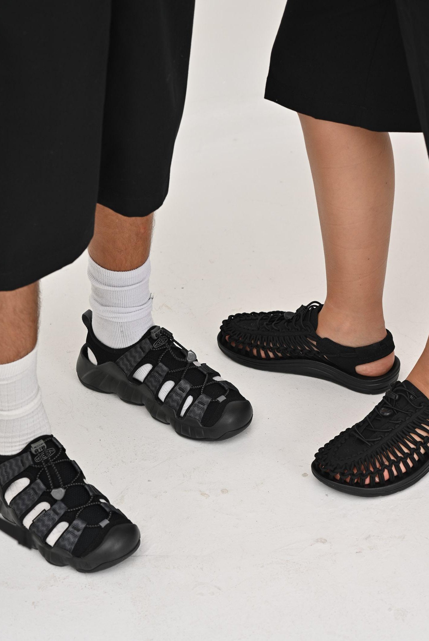 KEEN Sandali Keen Hyperport H2 neri da uomo 1028652 KEEN