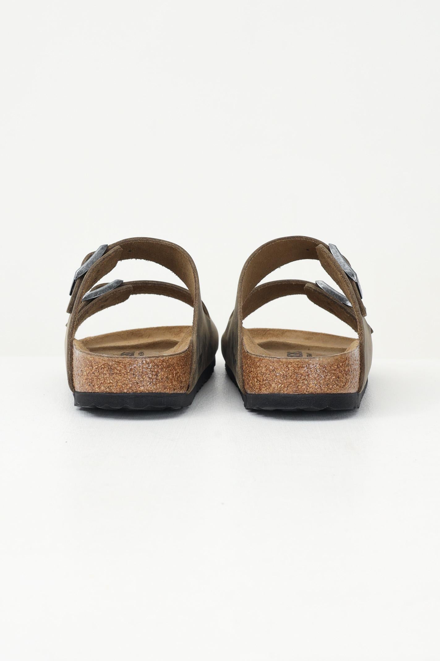 BIRKENSTOCK Ciabatte Arizona khaki da uomo 1027039 . BIRKENSTOCK