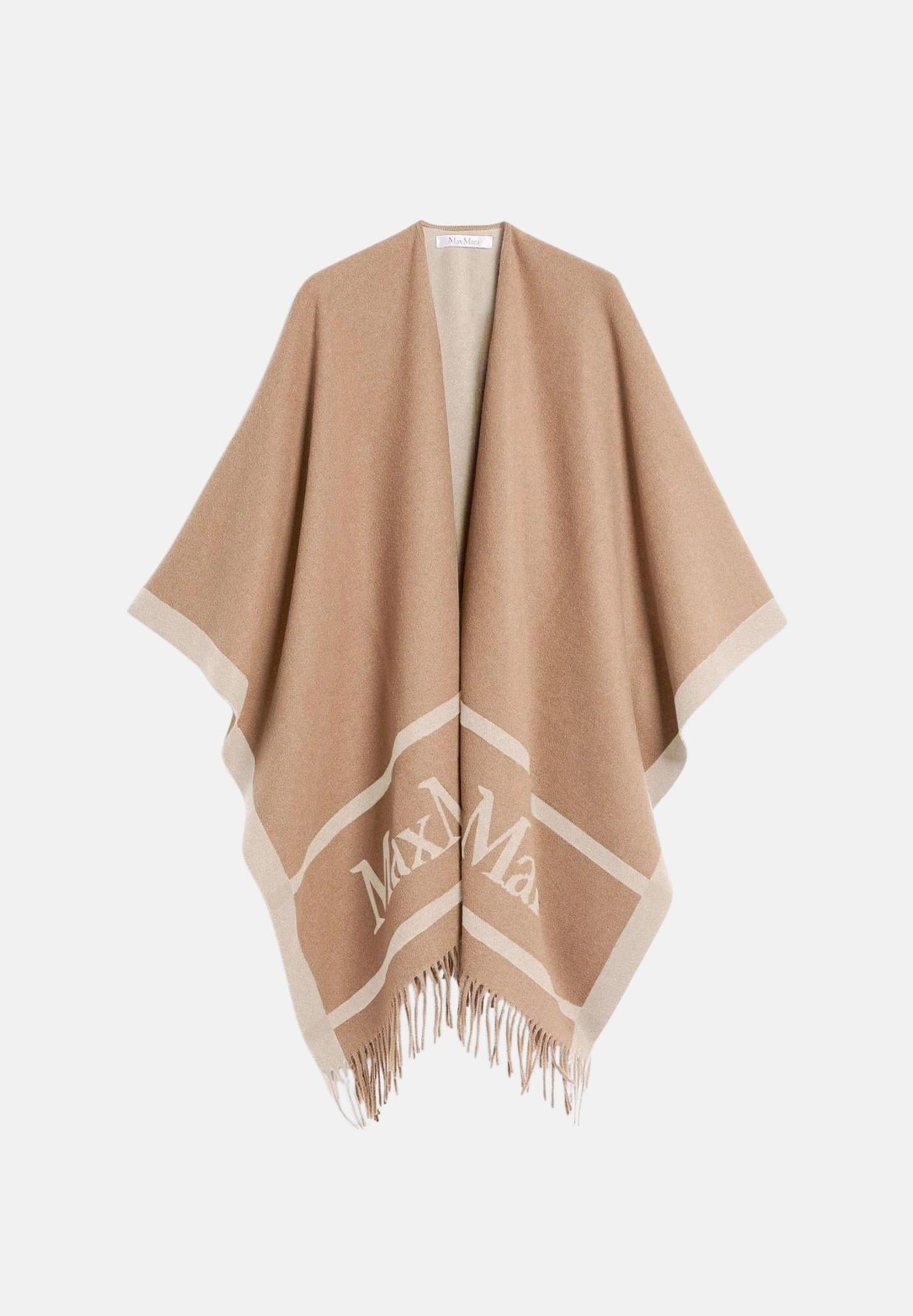 MAX MARA STUDIO Mantella Mst Pirania color Cammello, beige, da donna. 2626546021600 002 MAXMARA