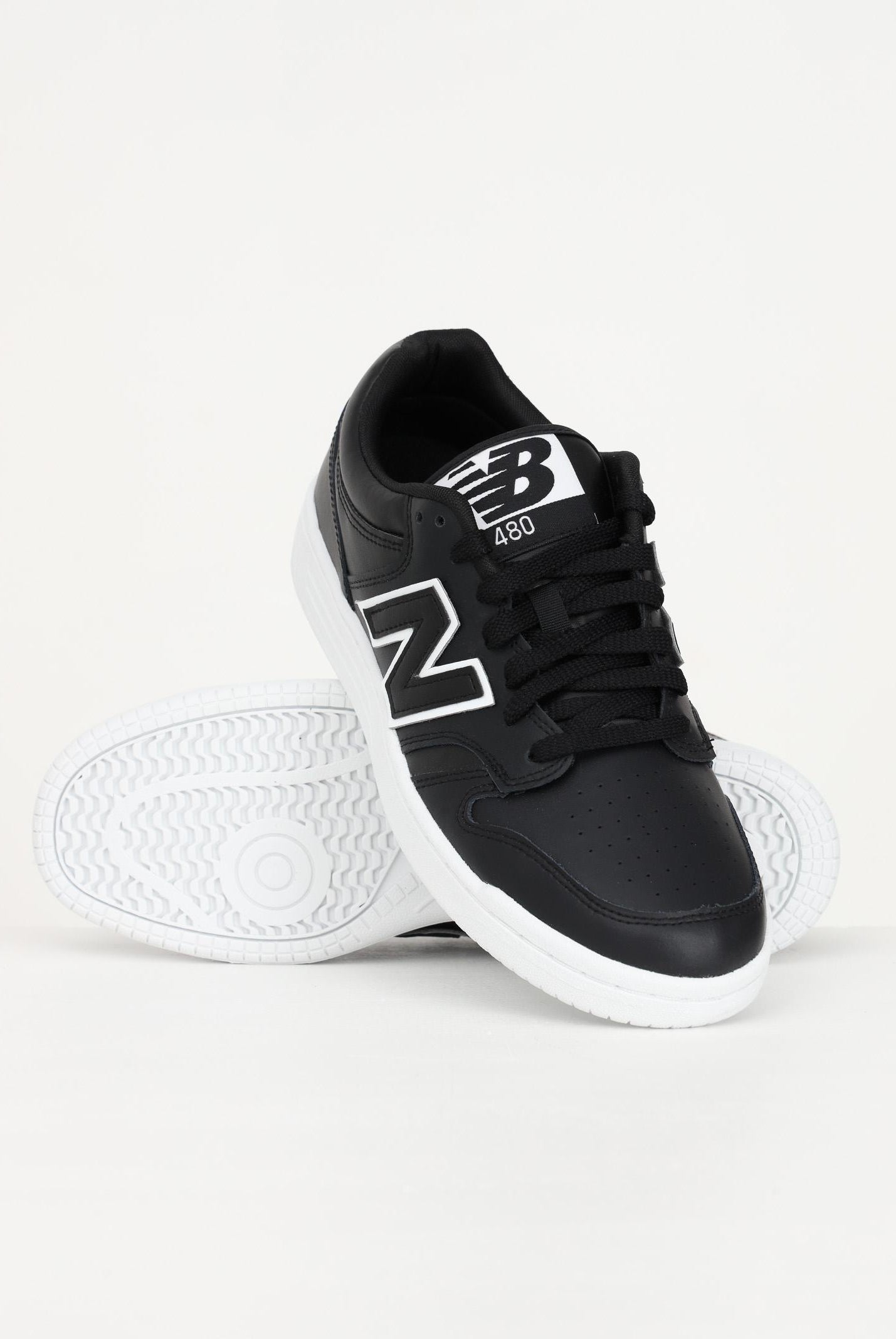 NEW BALANCE Sneakers 480 nere da uomo BB480LBT BLACK NEW BALANCE