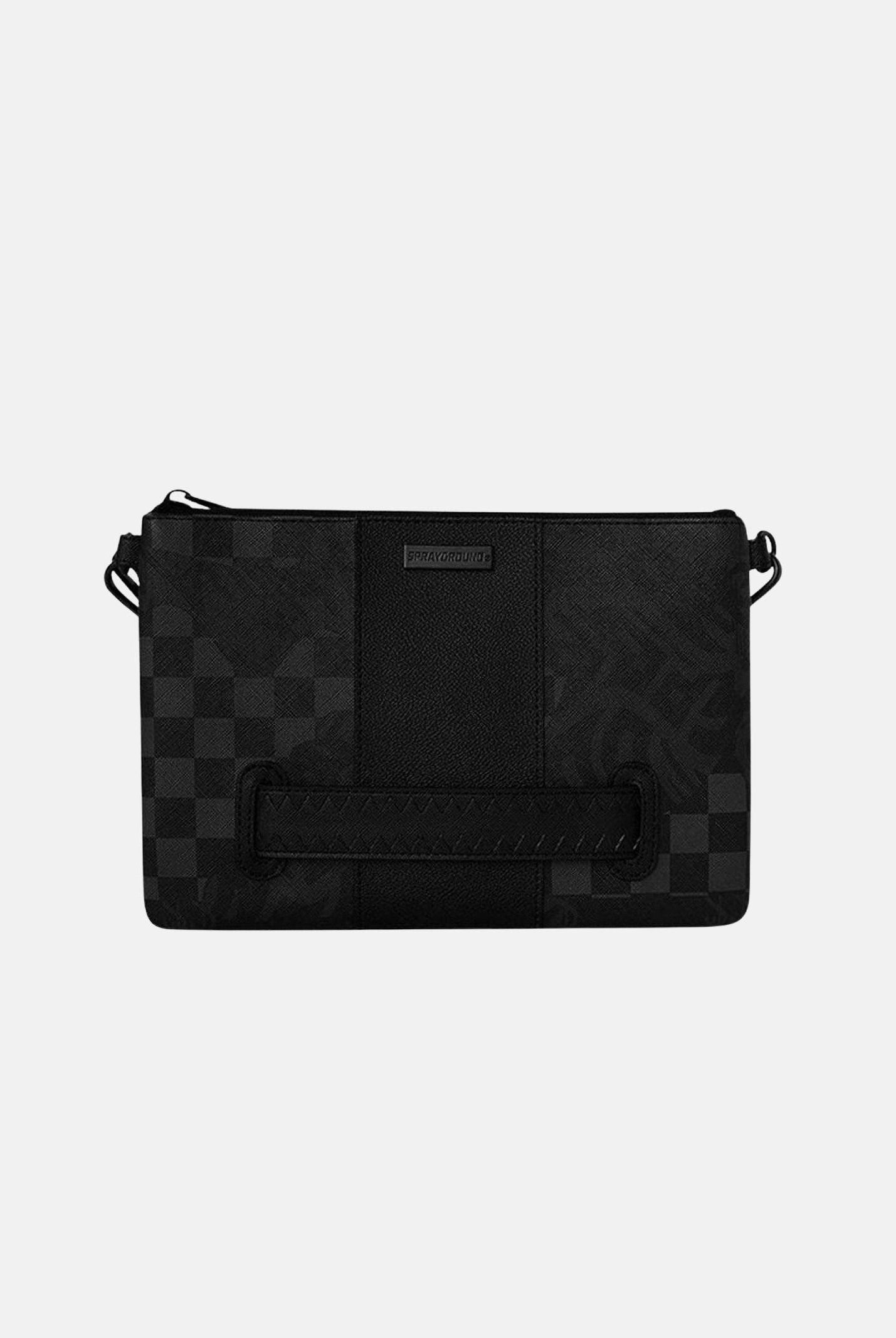 SPRAYGROUND Pochette 3AM MIX UP V2 nera per uomo e donna 910B9053NSZ . SPRAYGROUND