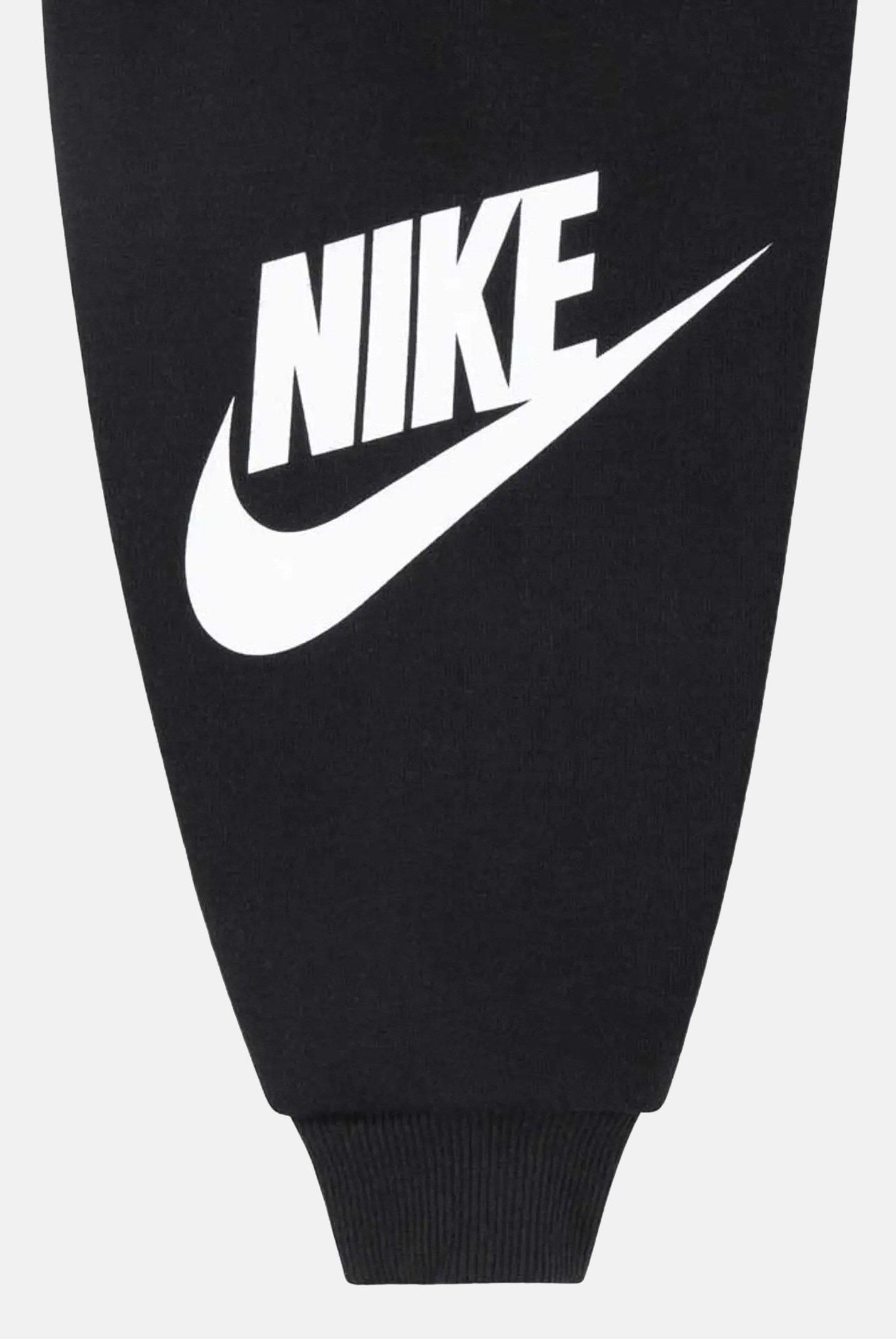 NIKE Tuta nera da neonato con stampa logo 66L135 023 NIKE