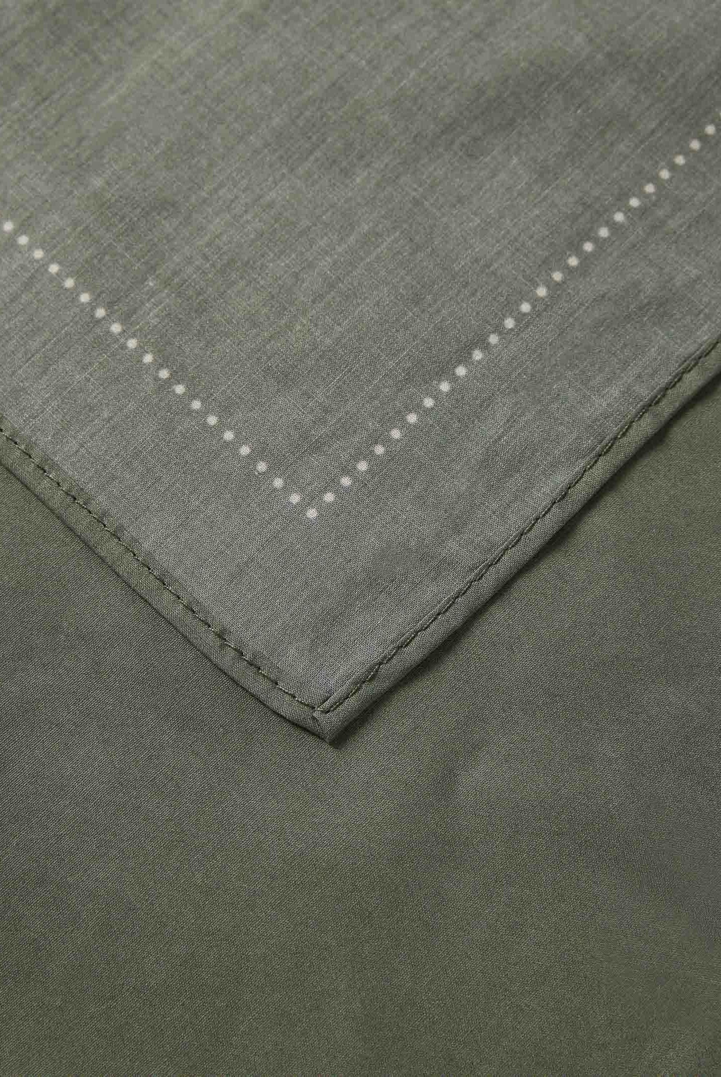 SELECTED HOMME Foulard verde militare da uomo 16098934 DELI SELECTED HOMME