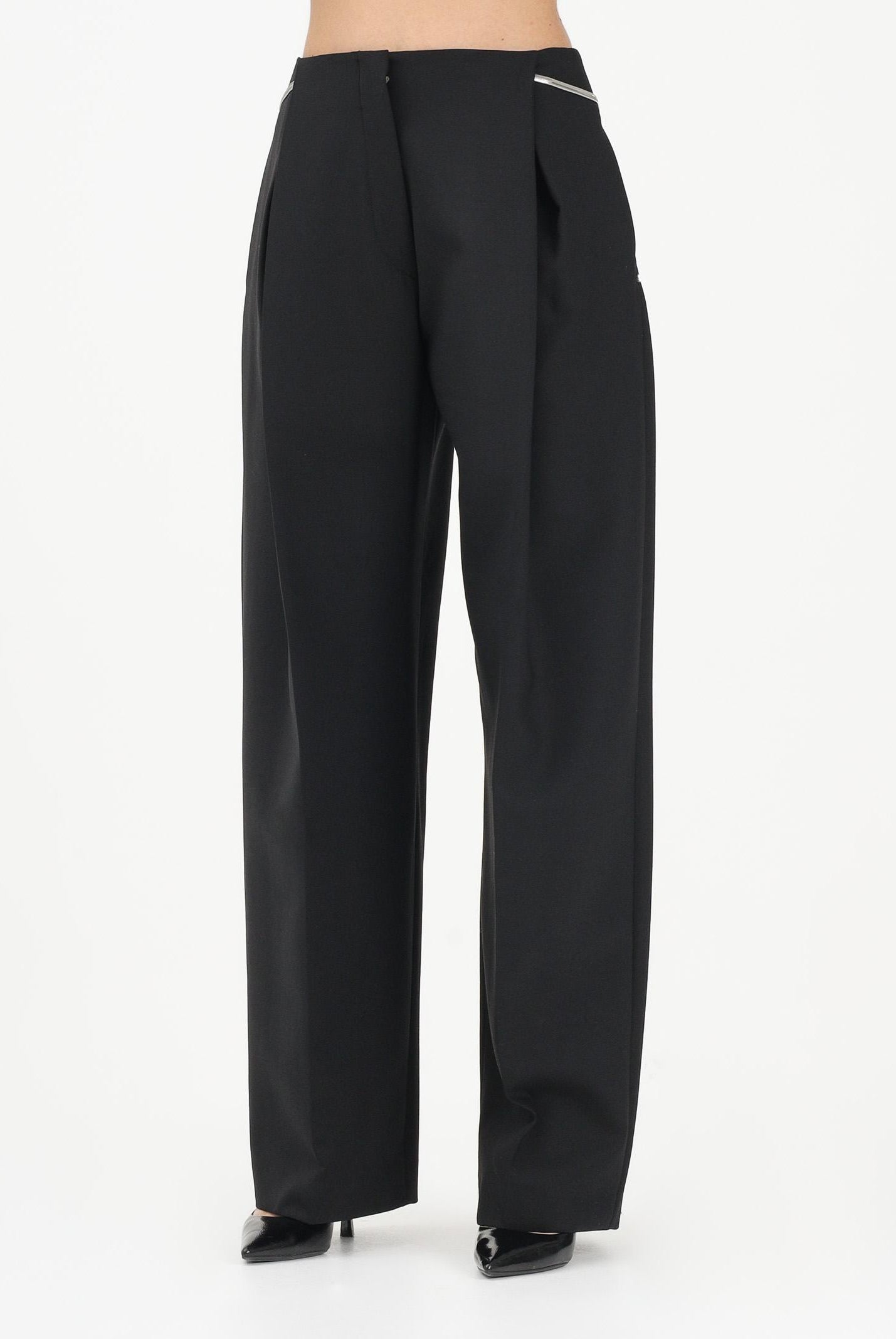 SPORTMAX Pantalone elegante SPXFANTE nero da donna 2612131031600 001 SPORTMAX