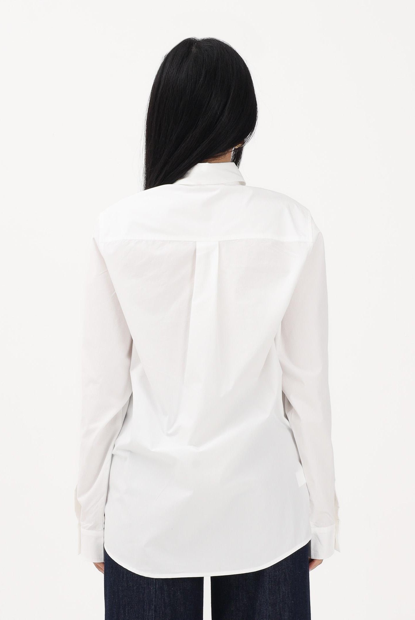 MARNI Camicia a manica lunga bianca per donna, ragazzi e bambini con logo M01628M00UW 0M114 MARNI