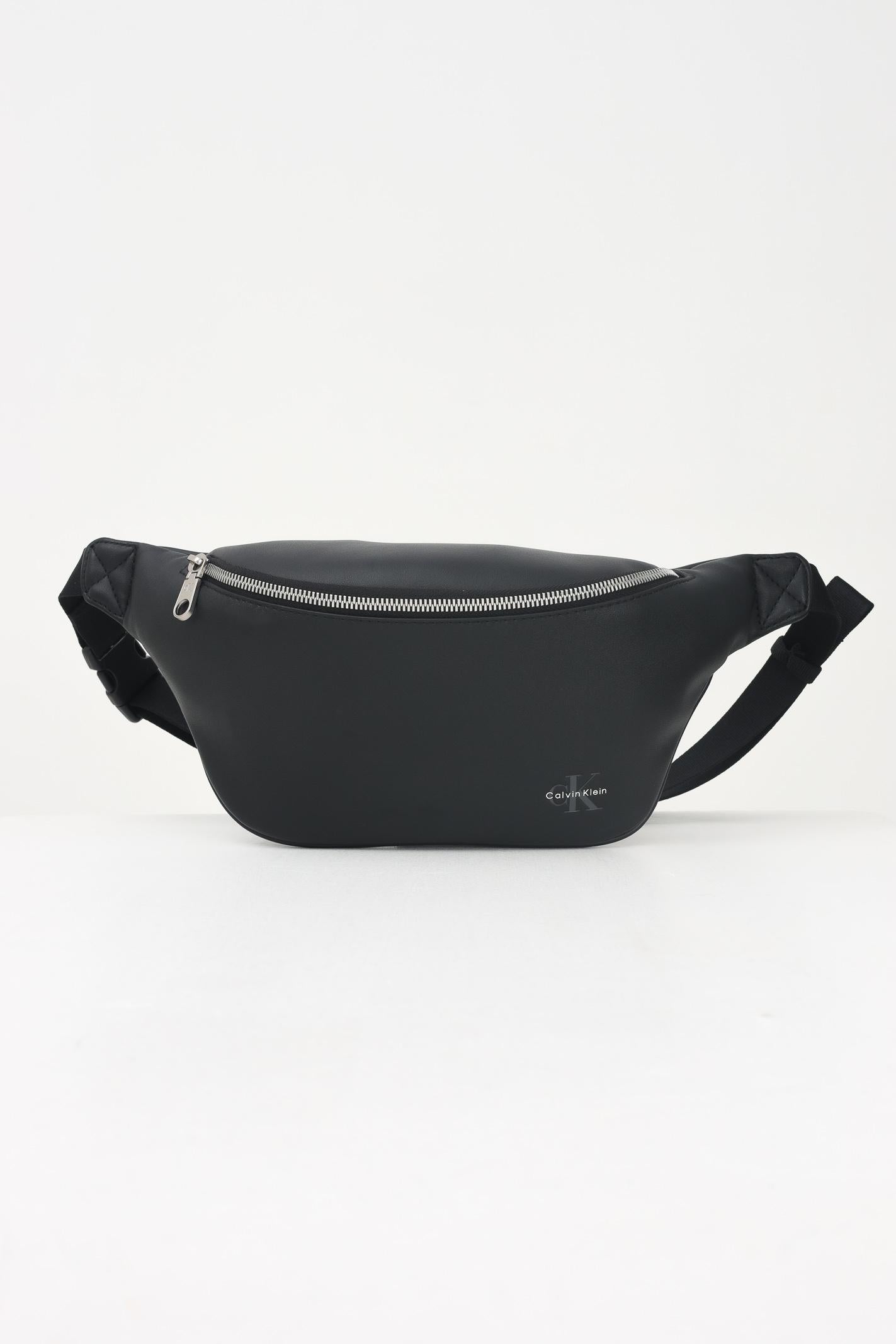 CALVIN KLEIN Marsupio nero da uomo con logo LV04G3012G UB1 CALVIN KLEIN