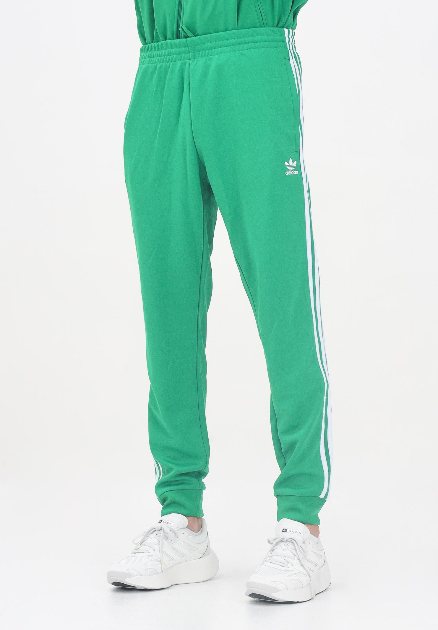 ADIDAS ORIGINALS Pantalone sportivo adicolor Classics SST verde da uomo IK3515 ADIDAS ORIGINALS