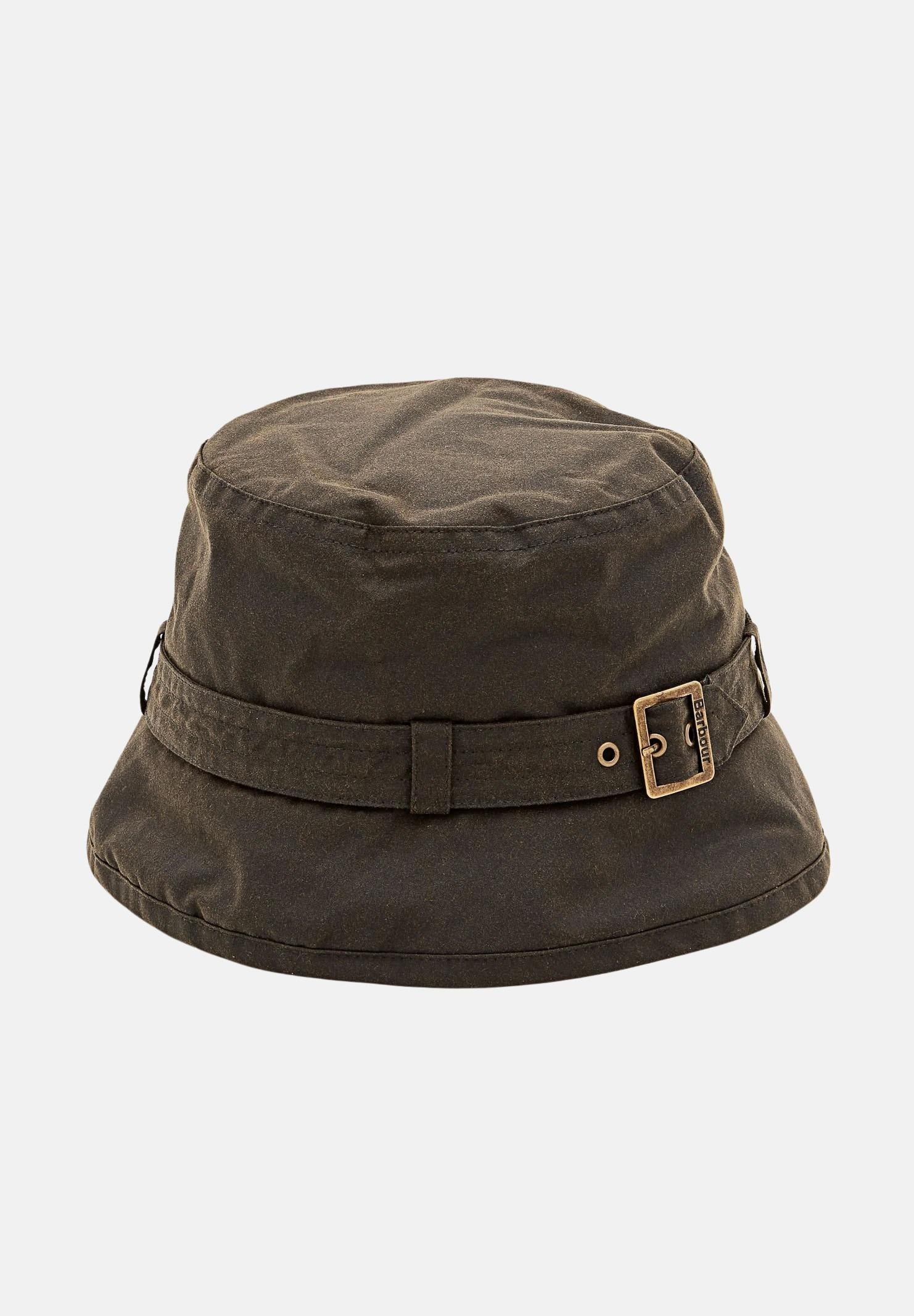 BARBOUR Bucket Kelso Wax con cinturino color oliva per uomo e donna 242-LHA0174LHA OL11 BARBOUR