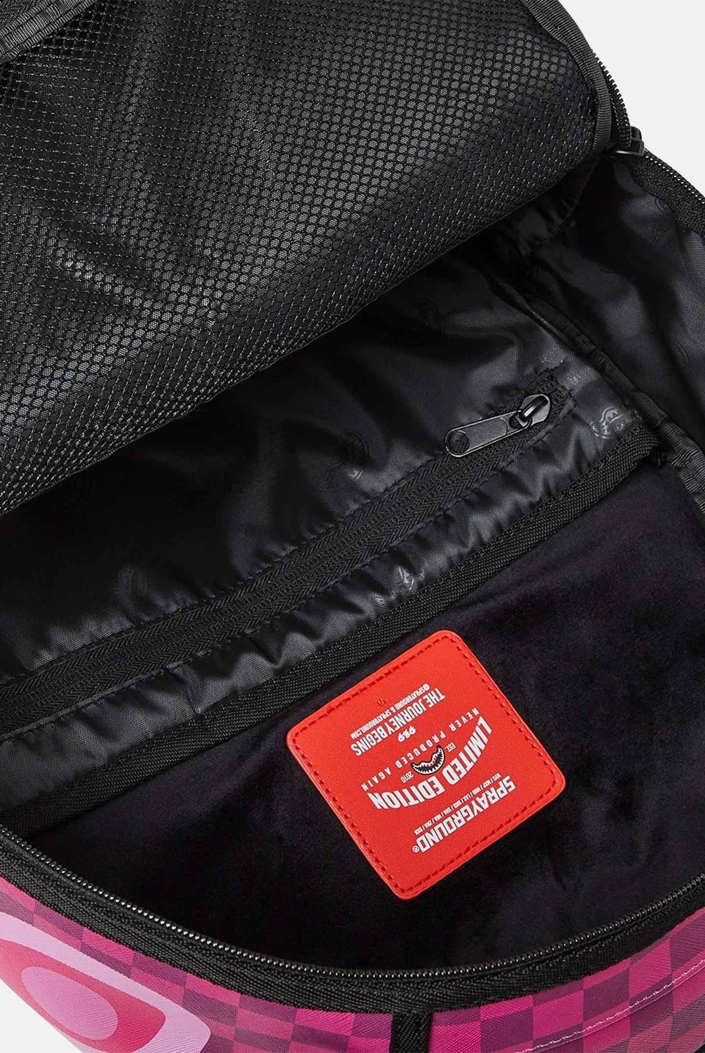 SPRAYGROUND Zaino SPLIT SIP PINK CHECK DLXSV marrone e rosa da donna 910B6286NSZ SPRAYGROUND