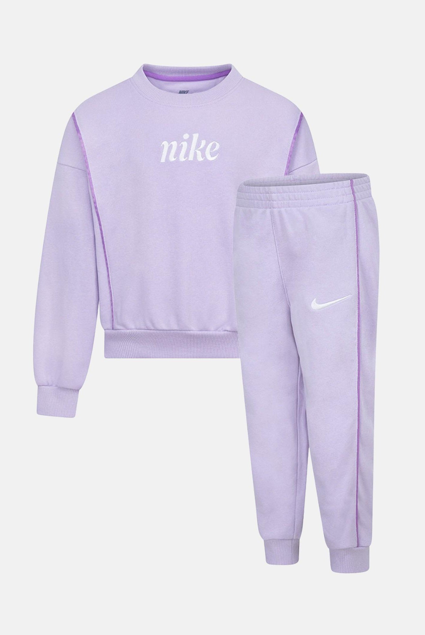 NIKE Tuta Essentials lilla da bambina 36M606 P6I NIKE