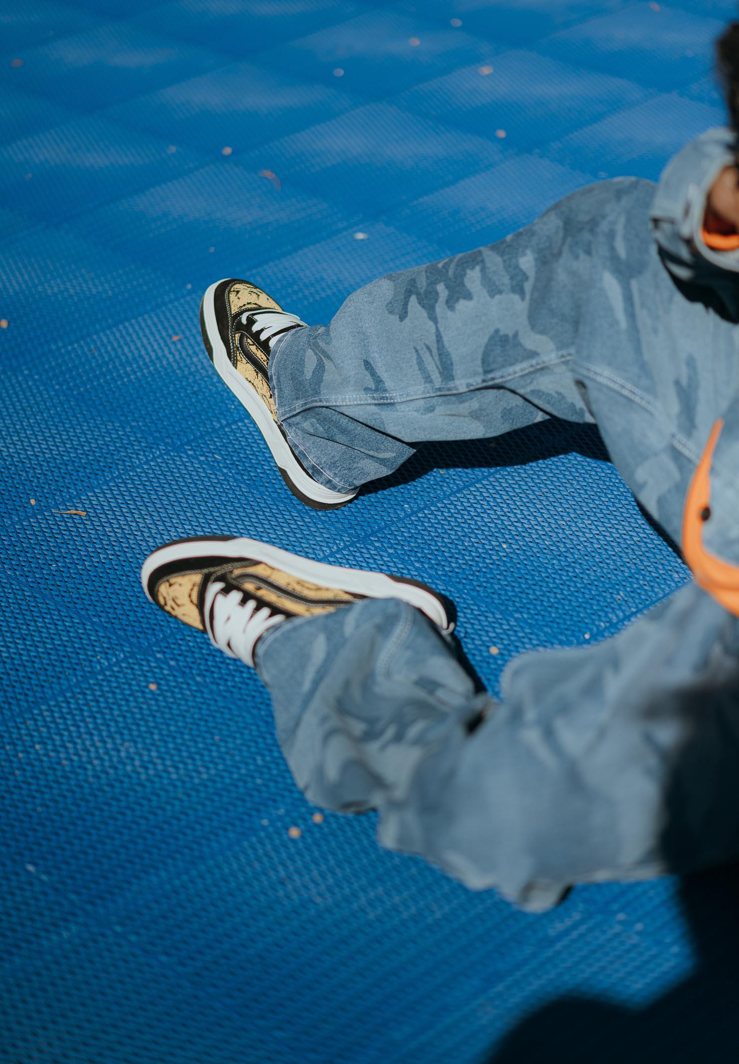 VANS Sneakers HYLANE nere e gialle da uomo VN000D1JY231 . VANS