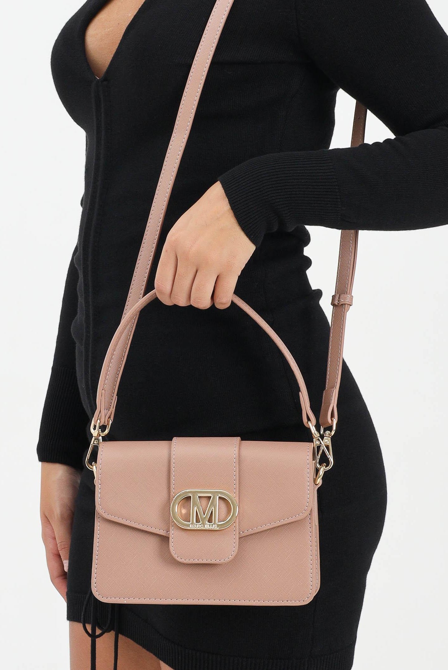 MARC ELLIS Borsa a spalla Flat Kourtney rosa da donna FLAT-KOURTNEY TALIGO MARC ELLIS