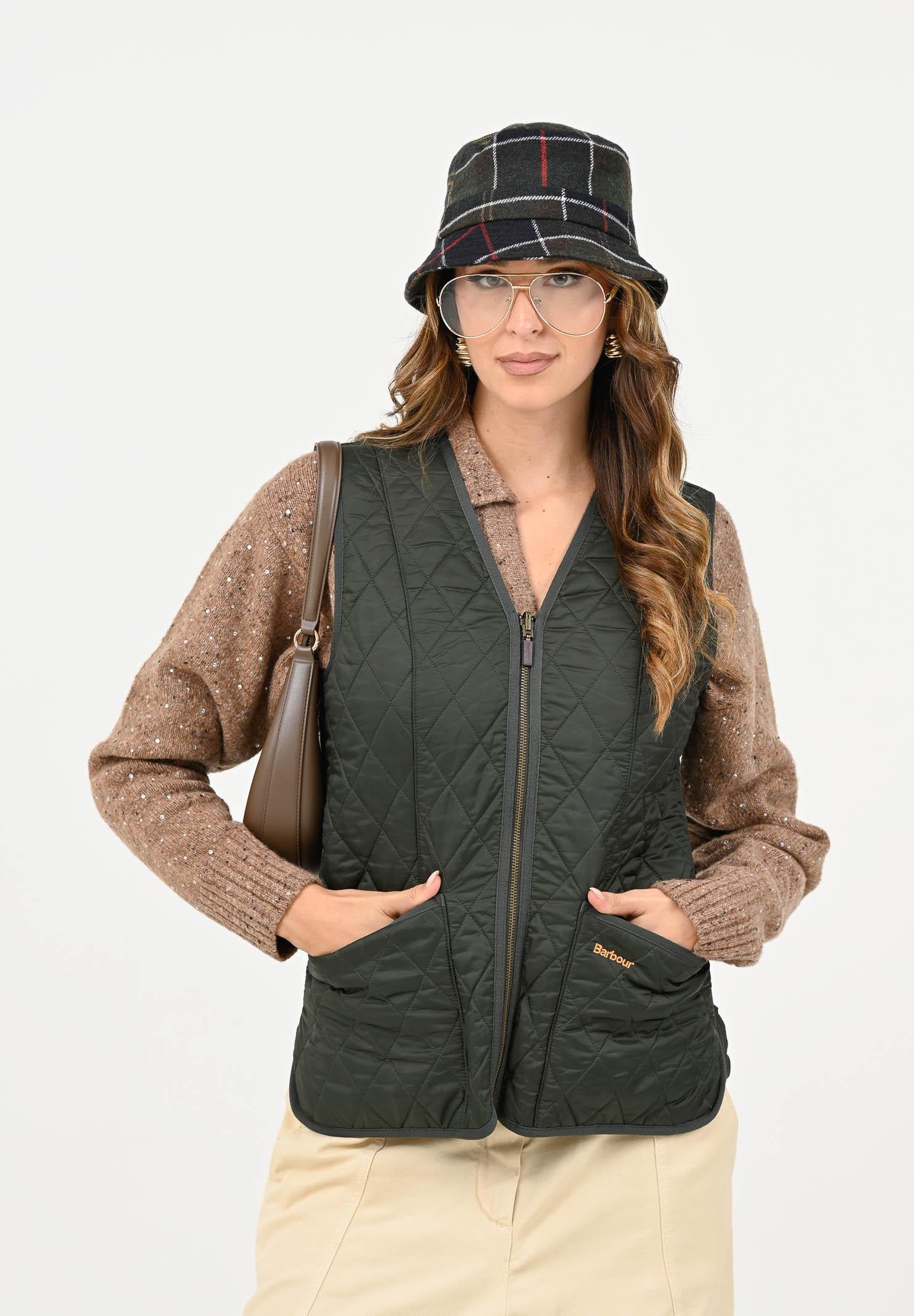 BARBOUR Smanicato Betty verde da donna da abbinare alla giacca Beadnell 252MLLI0003 OL71 BARBOUR