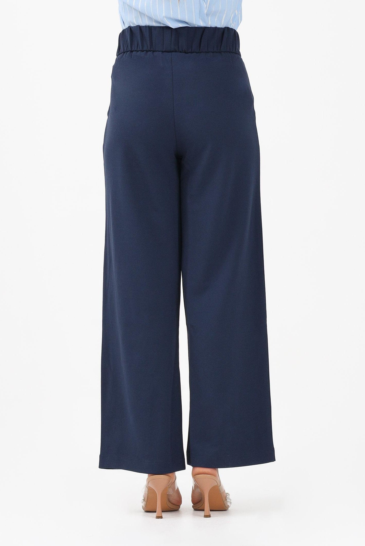 JDY Pantalone blu da donna a vita alta 15208430 BLIR JDY