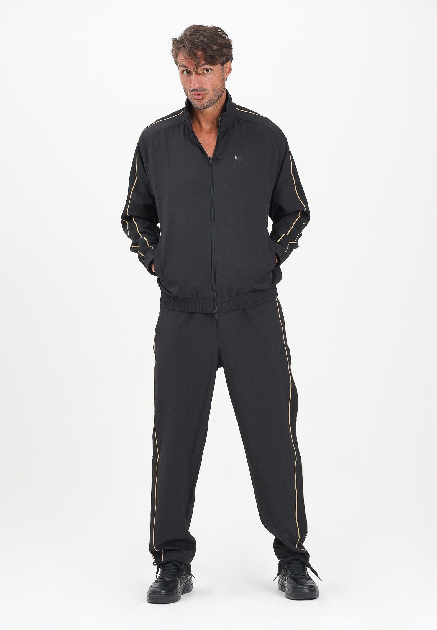 EA7 Tuta Soccer nera da uomo 7M000785AF16945 UC001 EA7