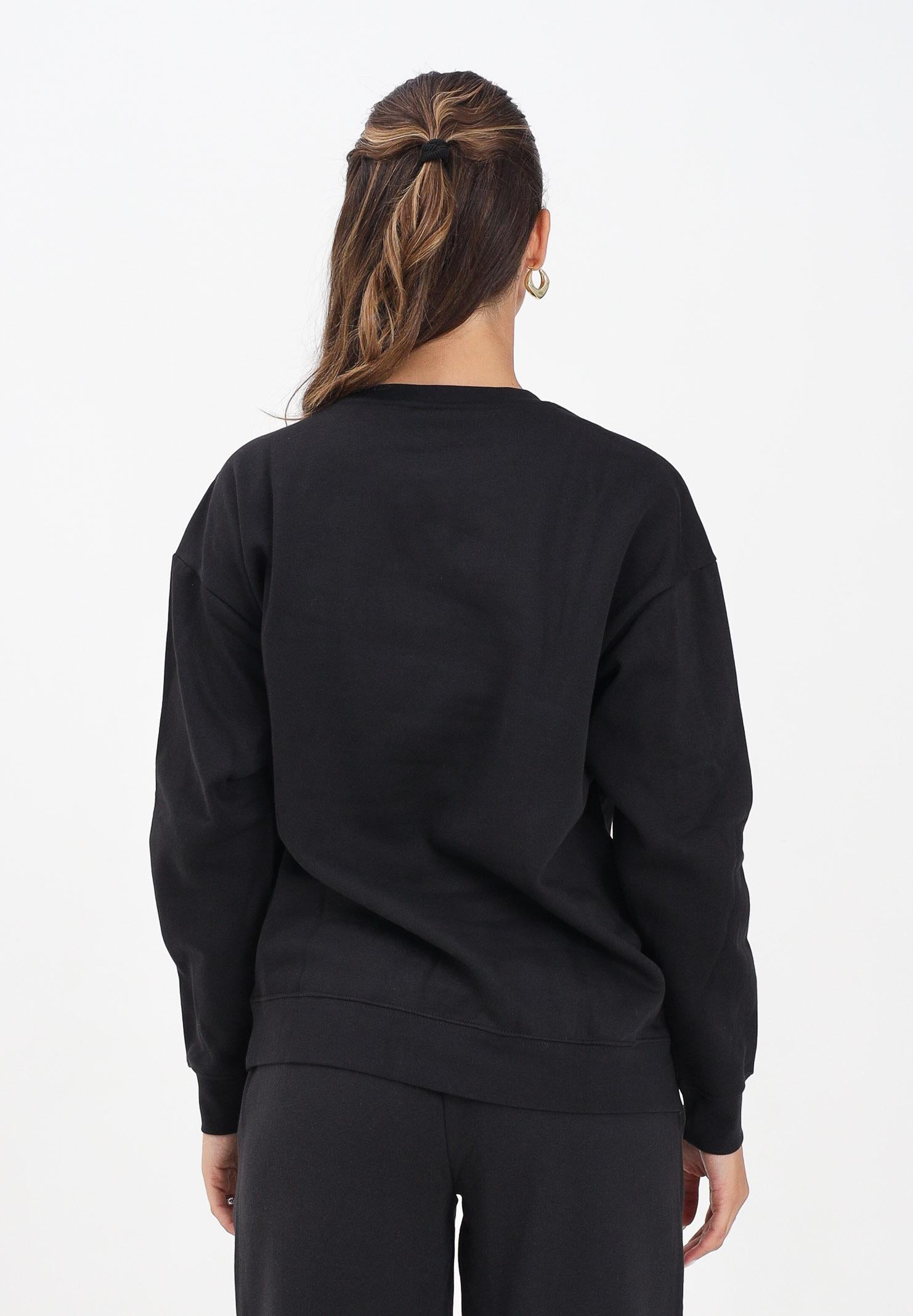 PUMA Felpa girocollo ESS N. 1 nera da donna 633268 01 PUMA