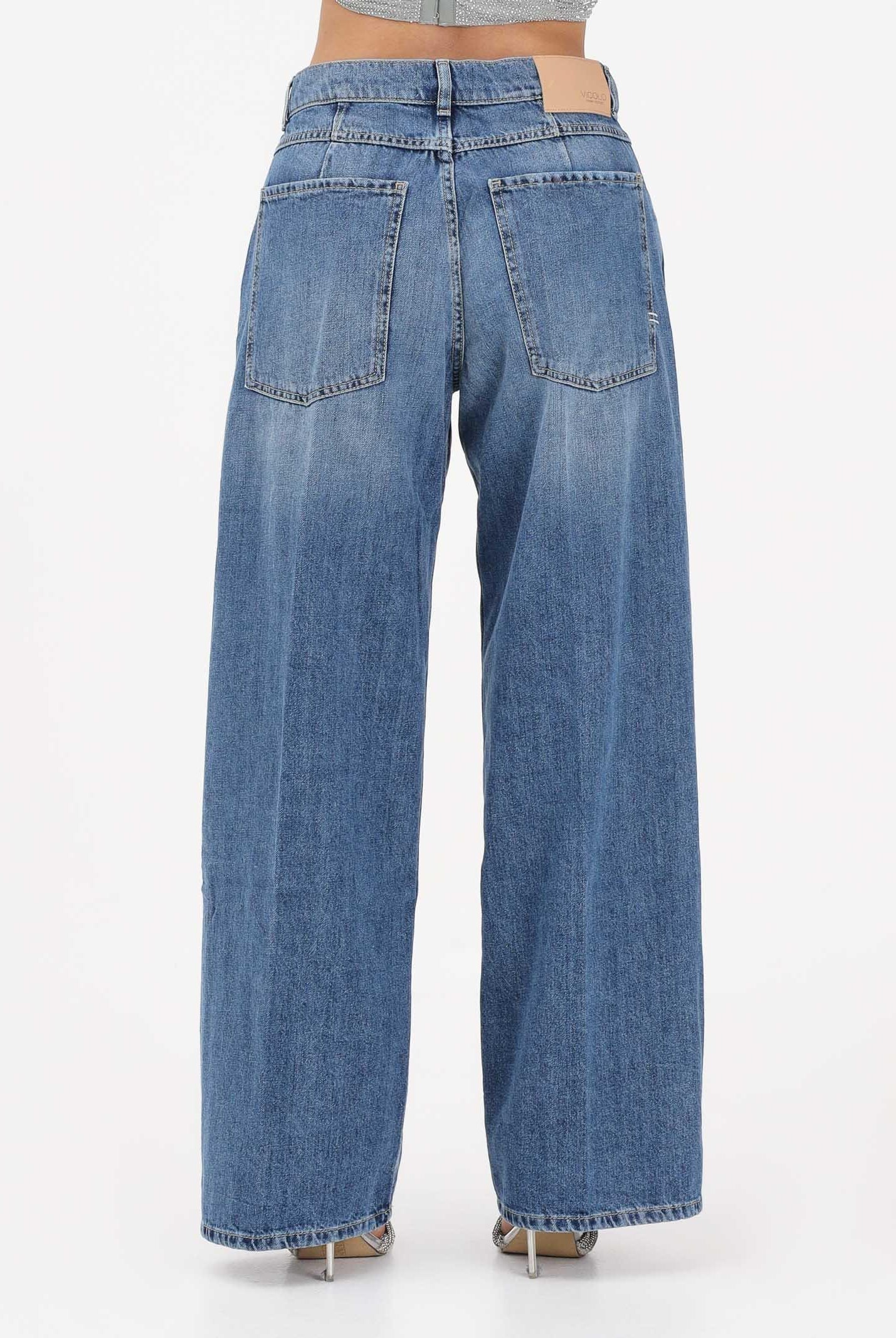 VICOLO Jeans Mia in denim medio da donna DAB5140 DEBL VICOLO