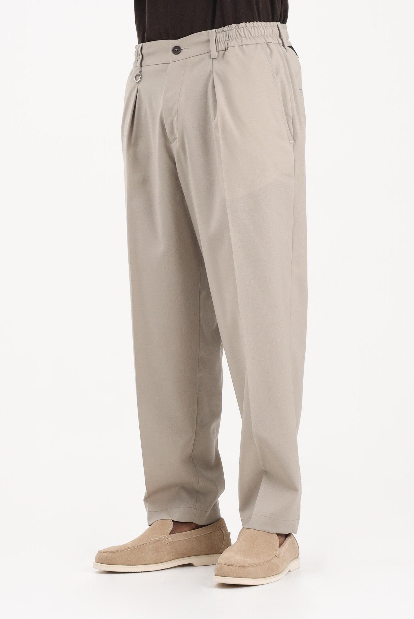GOLDEN CRAFT Pantalone beige da uomo con vita elasticizzata GC1PSS266920 A037 GOLDEN CRAFT