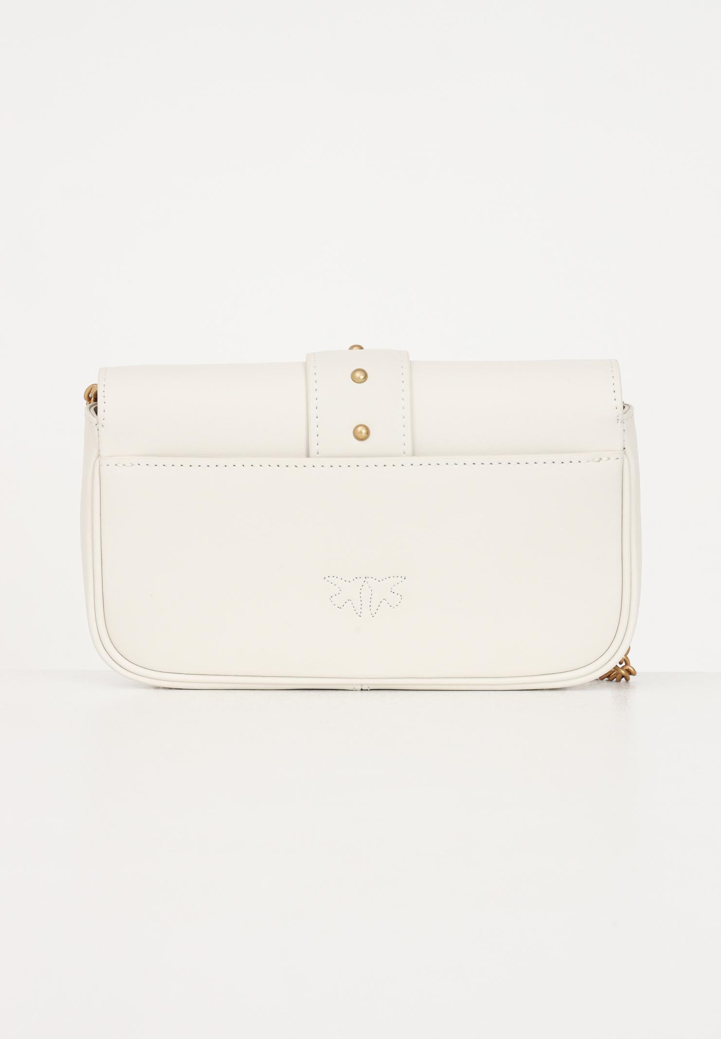PINKO Borsa a tracolla Love Bag One panna da donna 100061A0F1 Z14Q PINKO