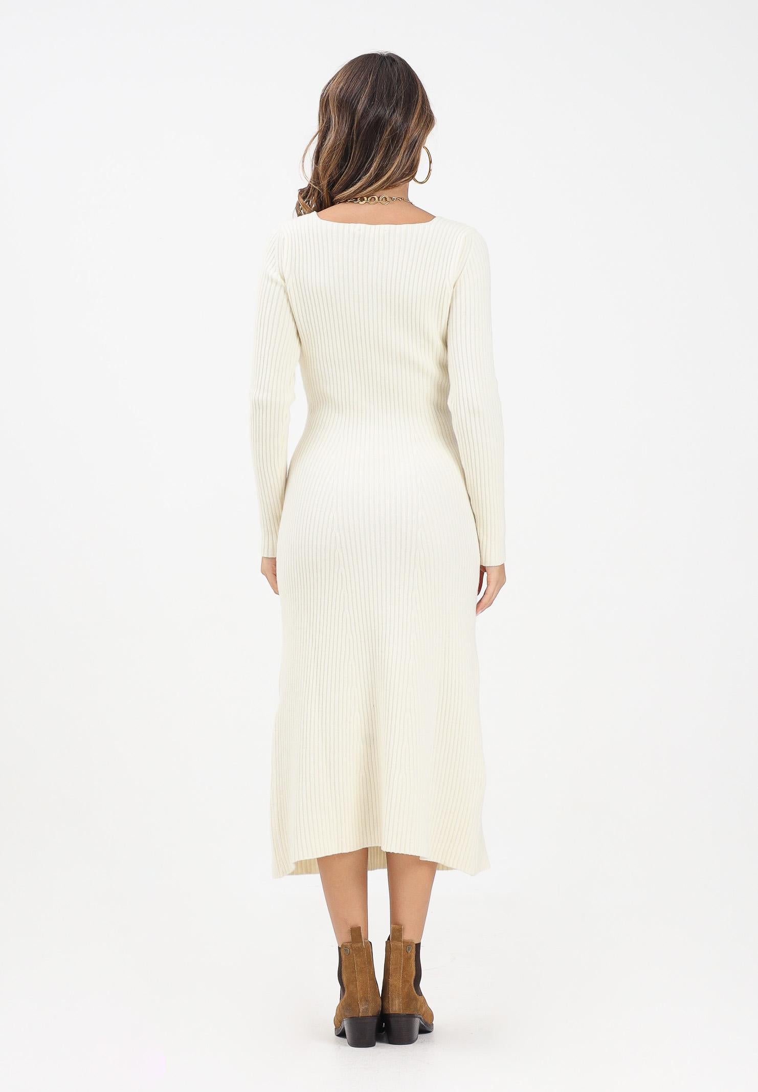 AKEP Abito midi panna da donna VSKD11032 V3 AKEP