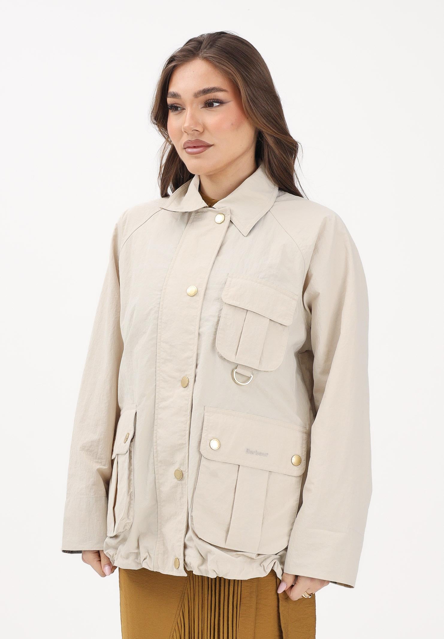 BARBOUR Giacca a vento Debbie beige da donna 261-LSP0301 CR11 BARBOUR