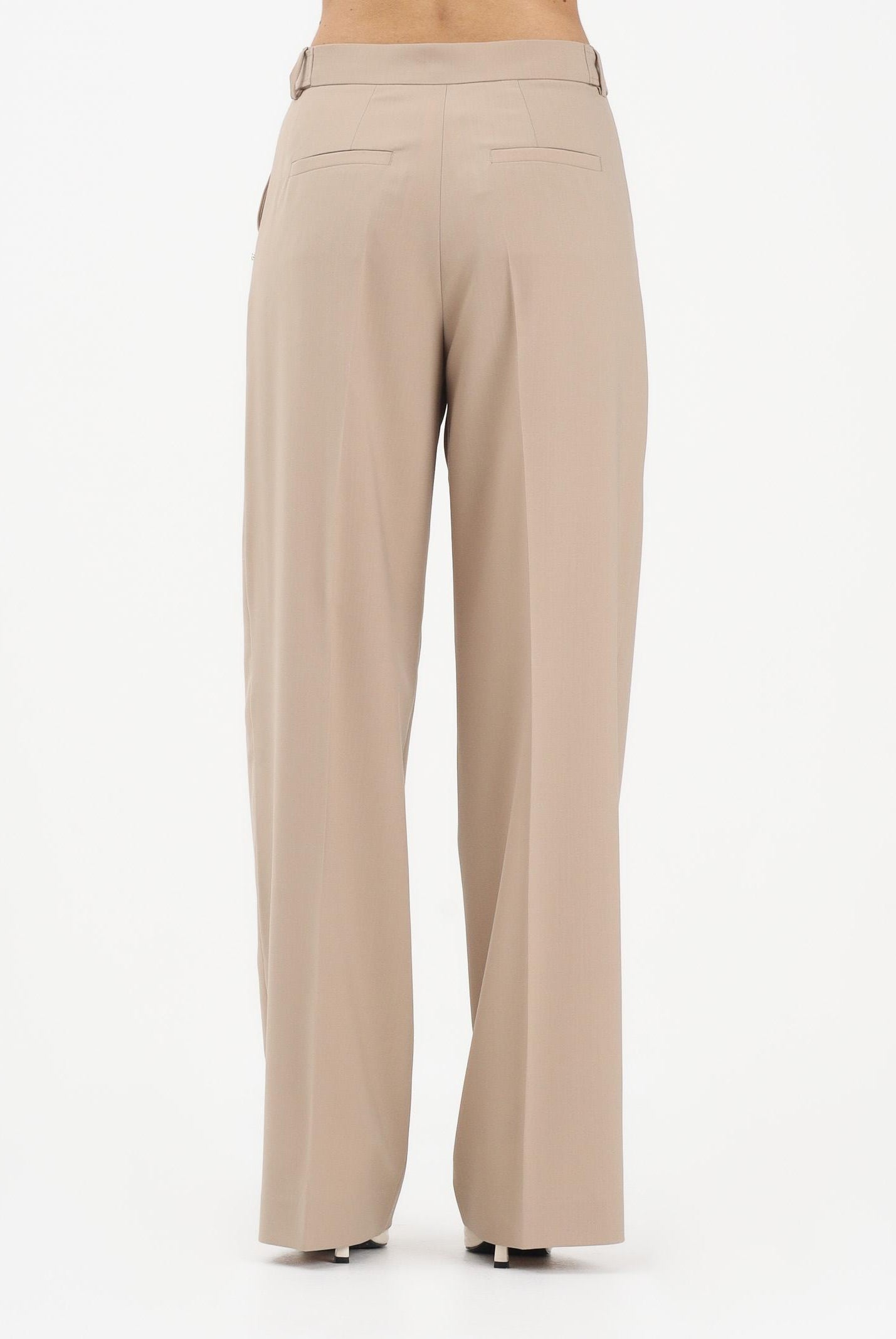 SPORTMAX Pantalone elegante SPXABITURO beige da donna 2612131041600 001 SPORTMAX