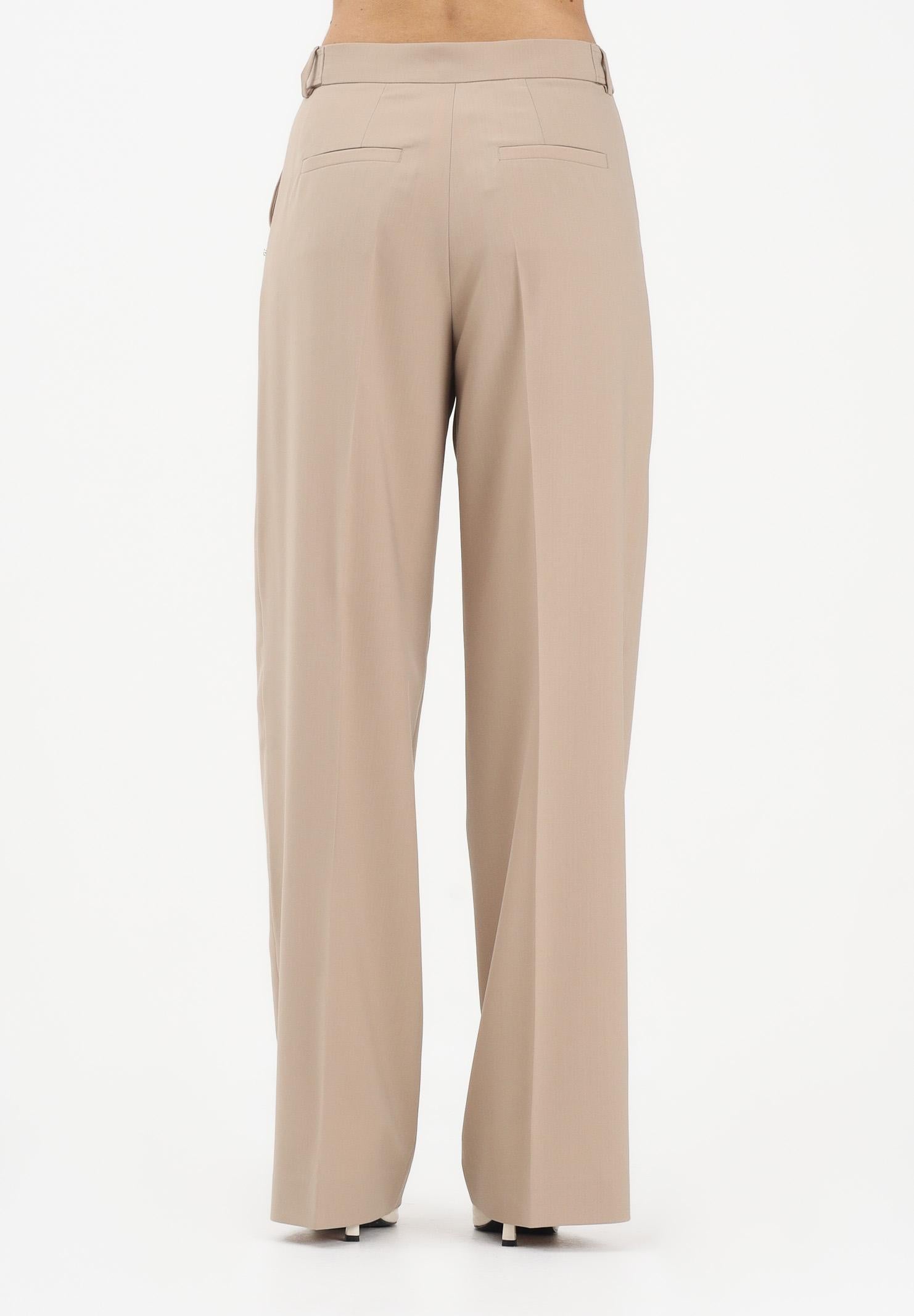 SPORTMAX Pantalone elegante SPXABITURO beige da donna 2612131041600 001 SPORTMAX