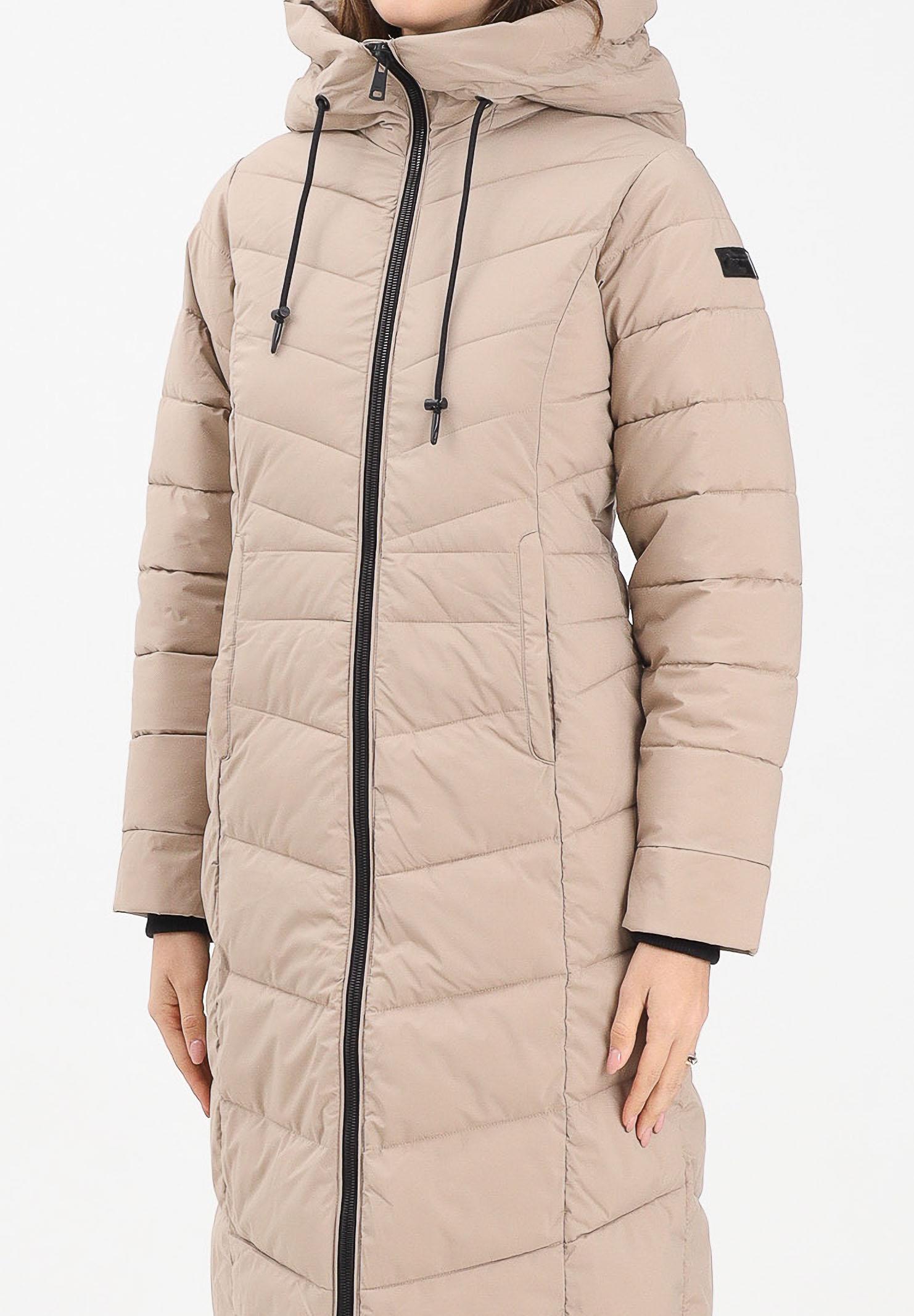 ONLY Piumino lungo beige da donna 15353149 SilverMink ONLY