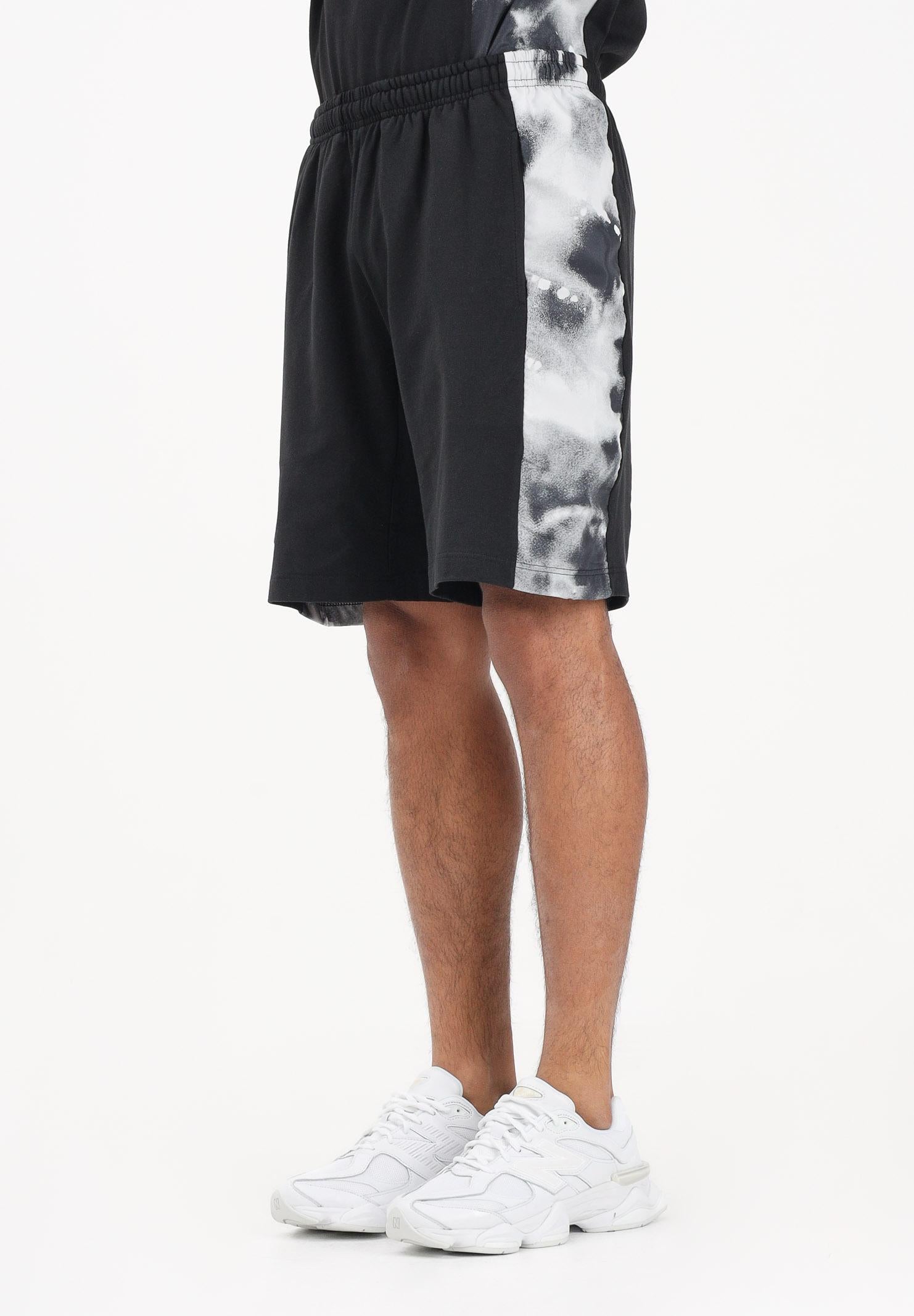 AUSTRALIAN Shorts sportivo nero da uomo con inserto stampato SPUSH0015836 003 AUSTRALIAN