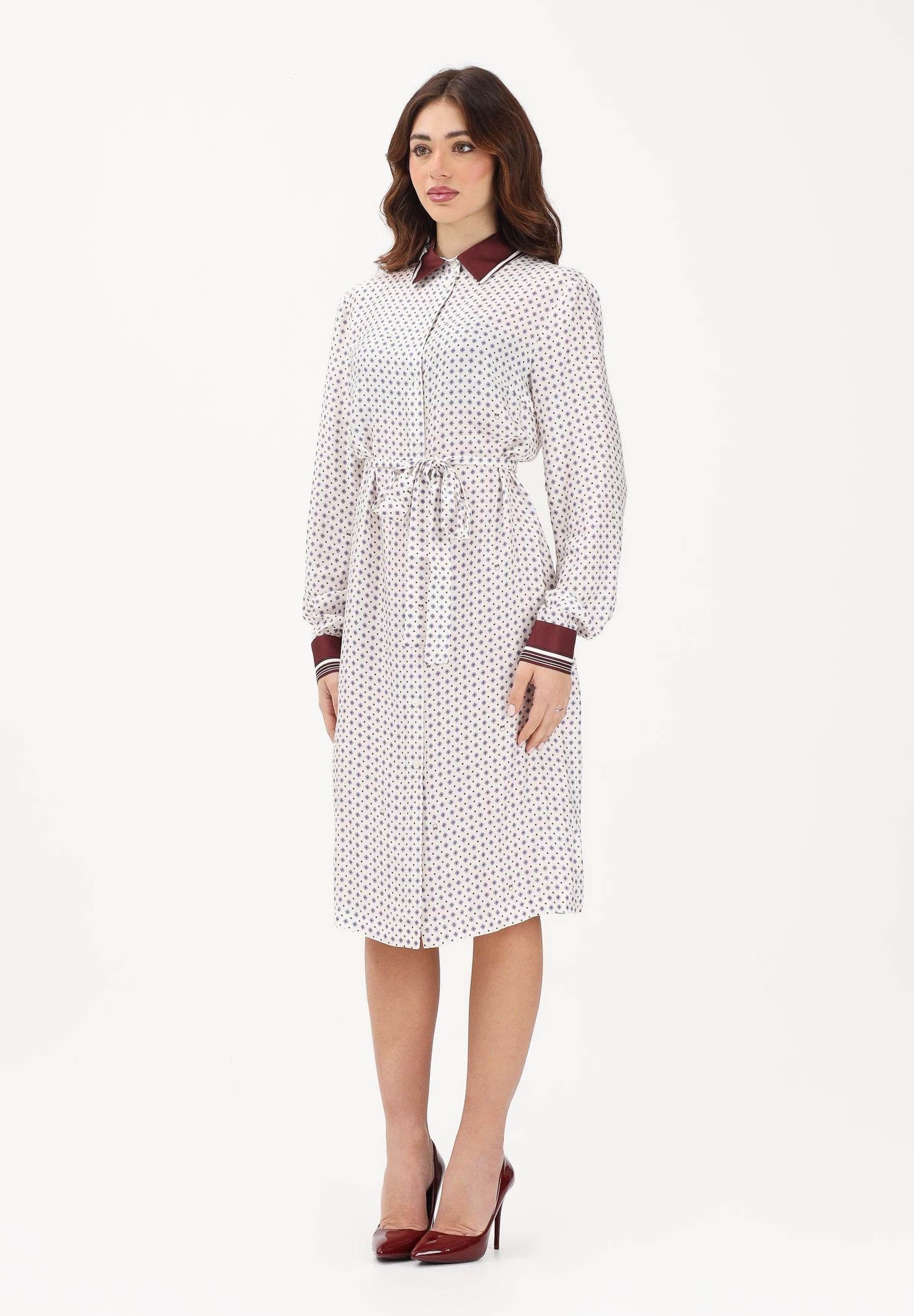 PINKO Abito midi ELICIA bianco da donna 106331A34R BBA PINKO