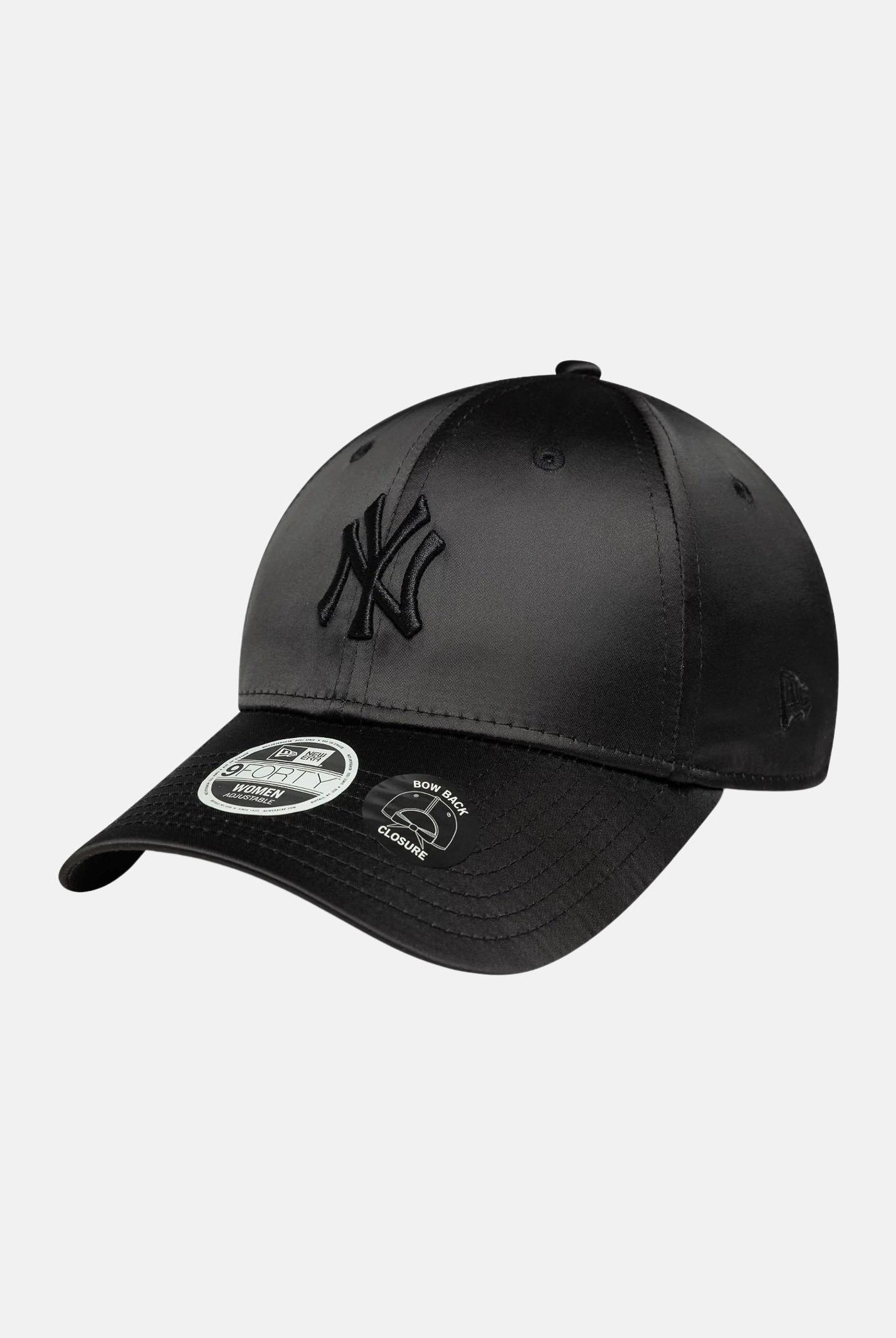 NEW ERA Cappello con visiera 9FORTY New York Yankees MLB Satin Bow nero da donna 60758948 . NEW ERA