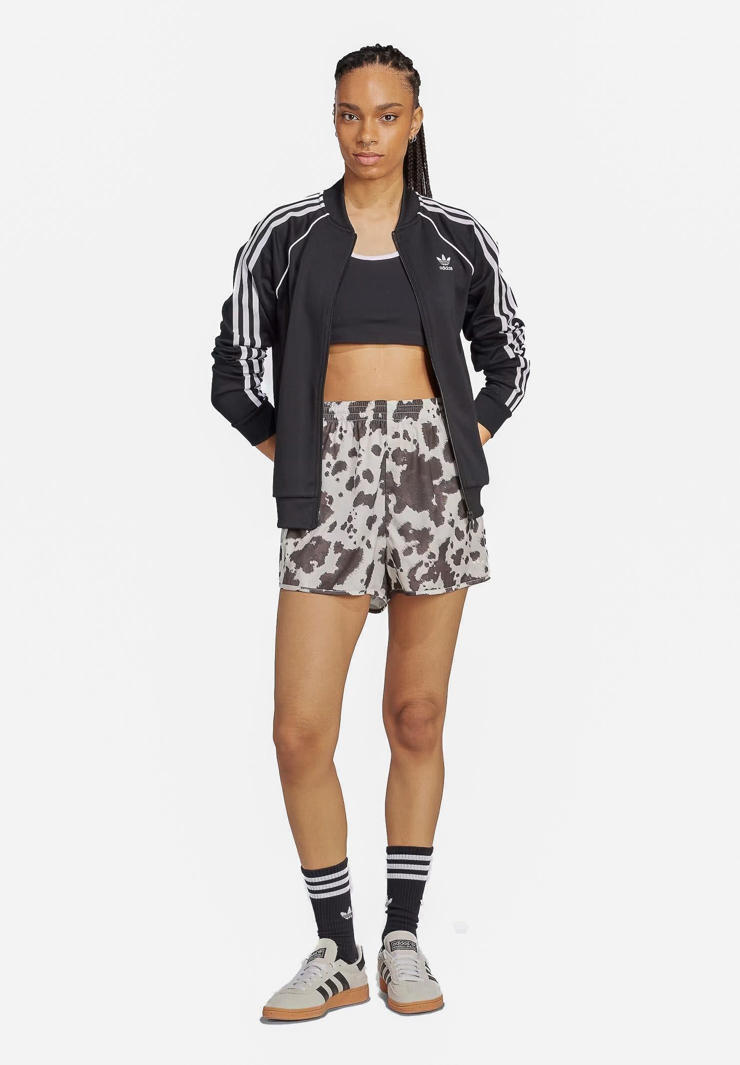 ADIDAS ORIGINALS Shorts sportivo Adidas Originals Satin panna da donna KA2674 . ADIDAS ORIGINALS