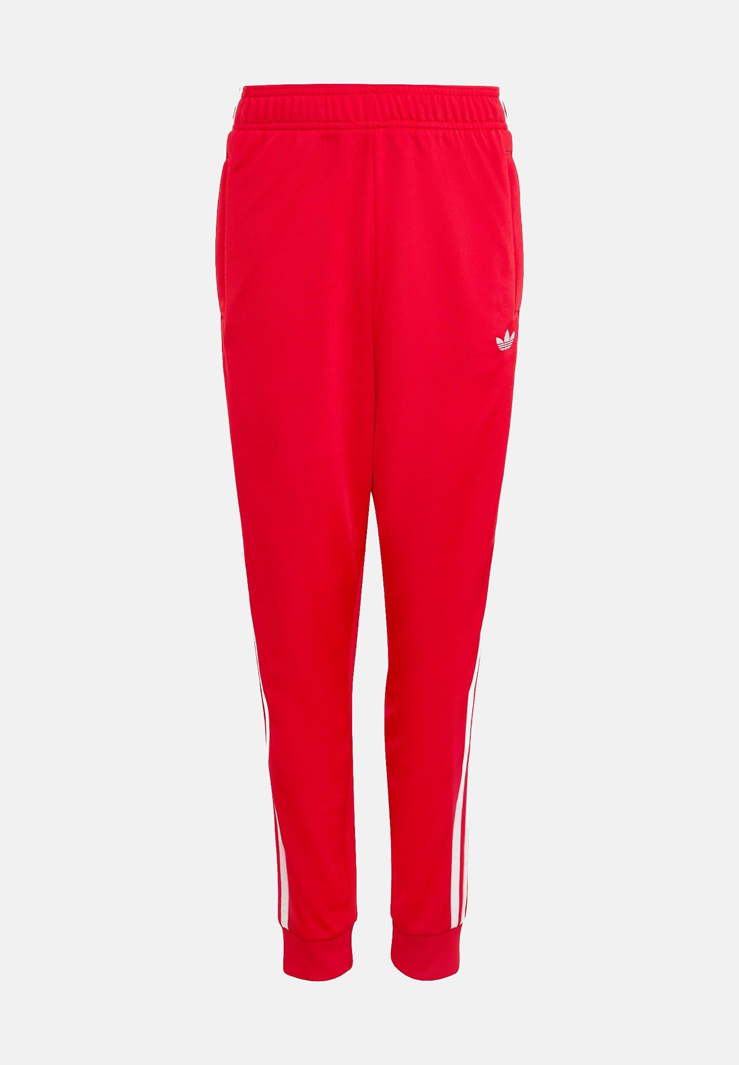 ADIDAS ORIGINALS Pantalone sportivo SST rosso per bambino e bambina KE2861 . ADIDAS ORIGINALS