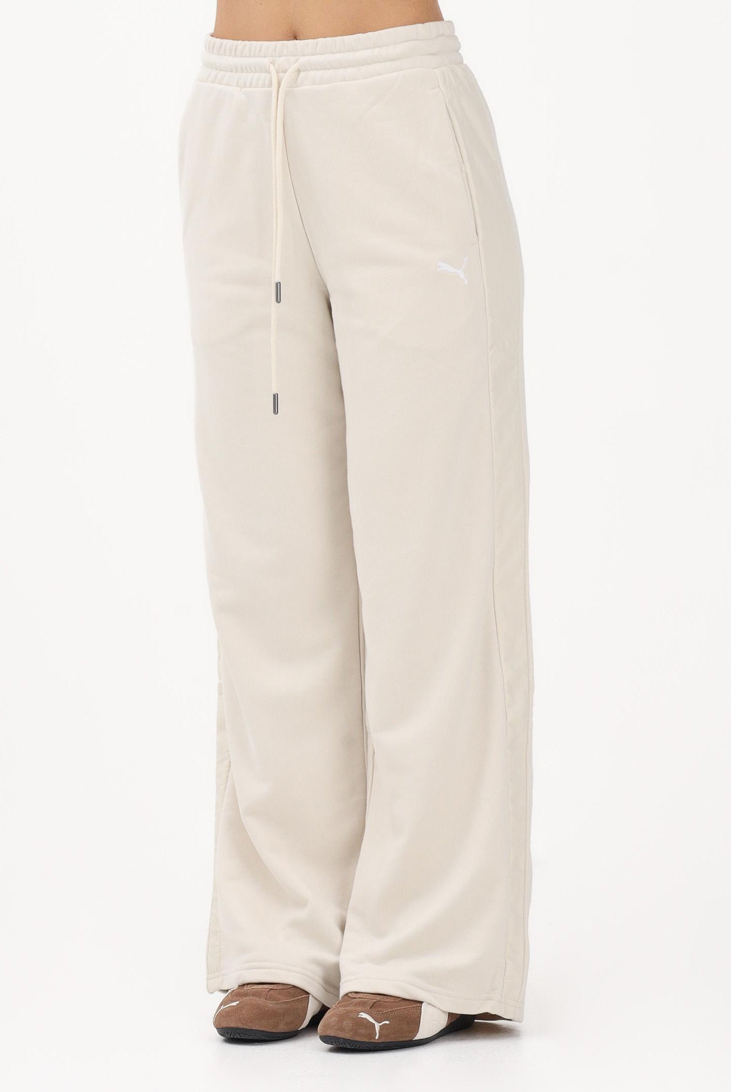 PUMA Pantalone sportivo HER panna da donna 691889 87 PUMA