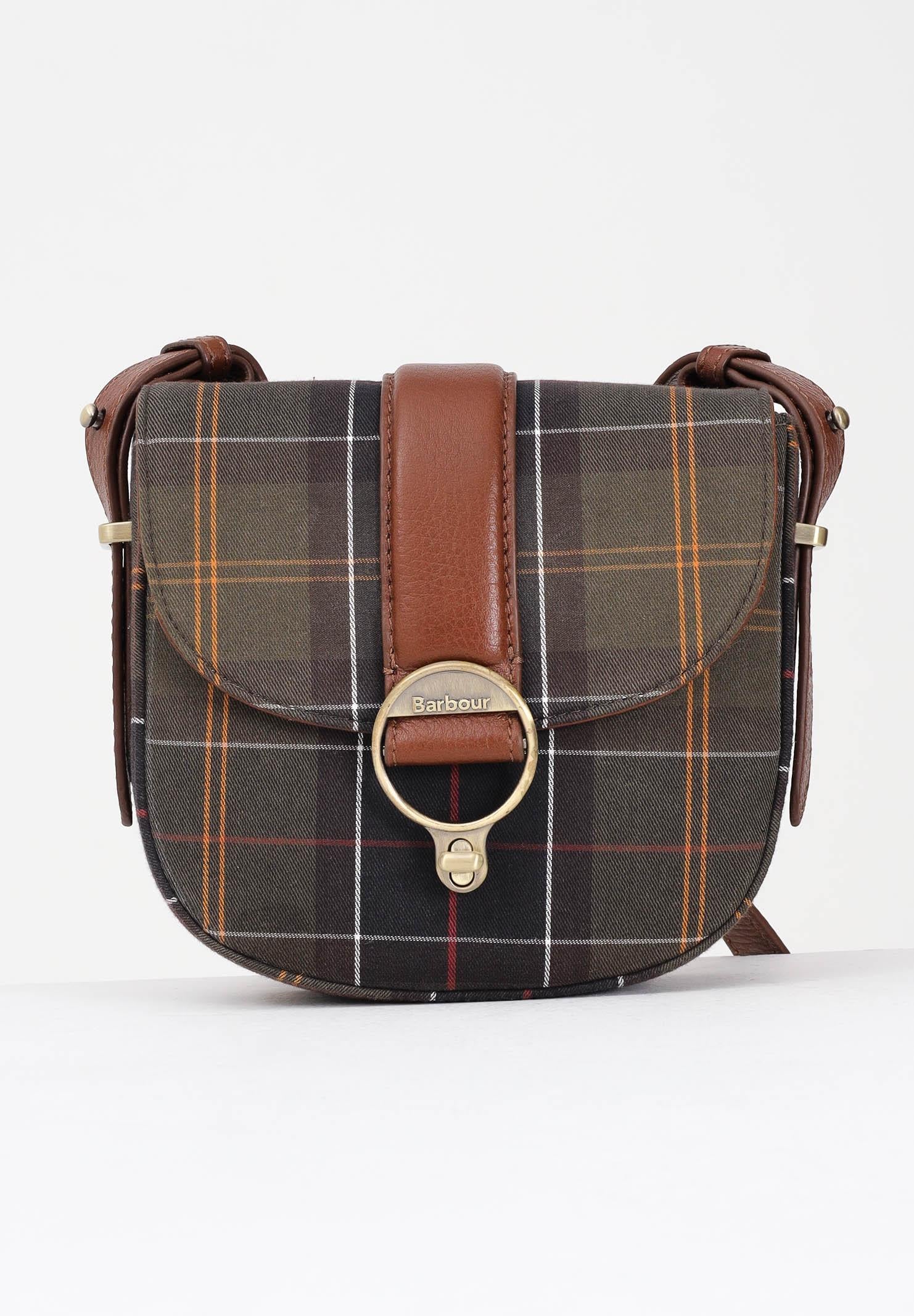 BARBOUR Borsa a tracolla con motivo tartan Elm da donna 252MLBA0504 TN11 BARBOUR