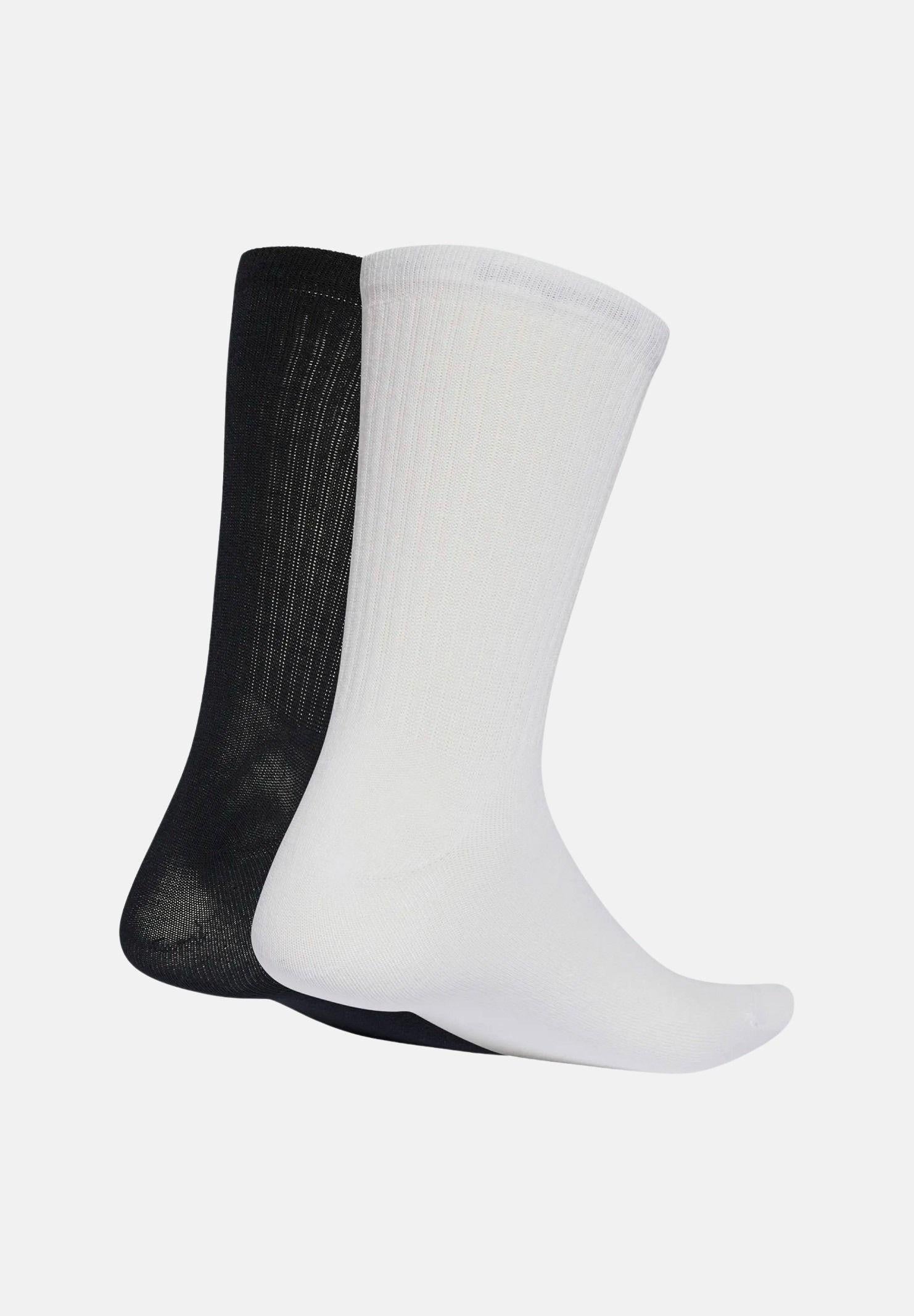 ADIDAS ORIGINALS Calzini (2paia) ADIBRK CREW bianchi e neri per uomo e donna KD8395 . ADIDAS ORIGINALS