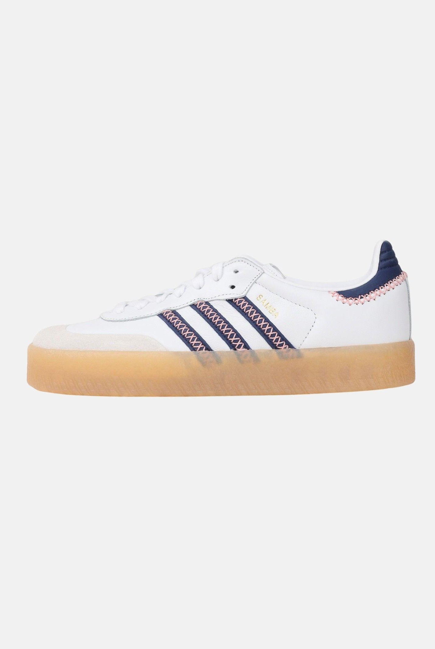 ADIDAS ORIGINALS Sneakers SAMBAE bianche da donna JP9534 . ADIDAS ORIGINALS