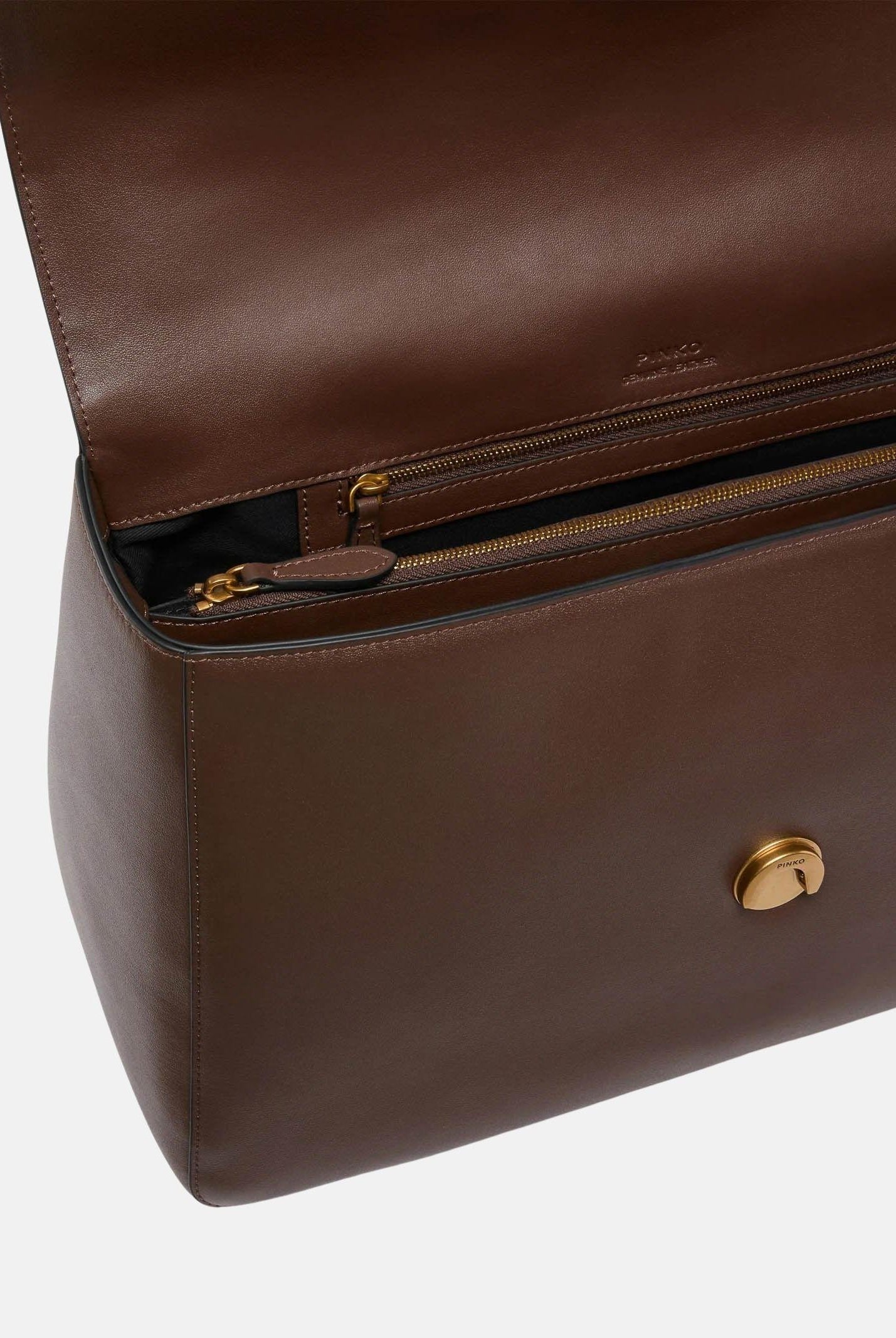 PINKO Shopper Extra Love Bag Slouchy marrone da donna 105067A0QO L74Q PINKO