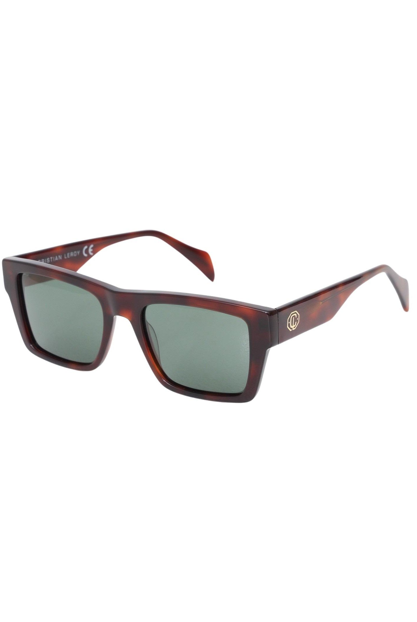Occhiali da sole marroni per uomo e donna con montatura tartarugata 700240 04 CRISTIAN LEROY