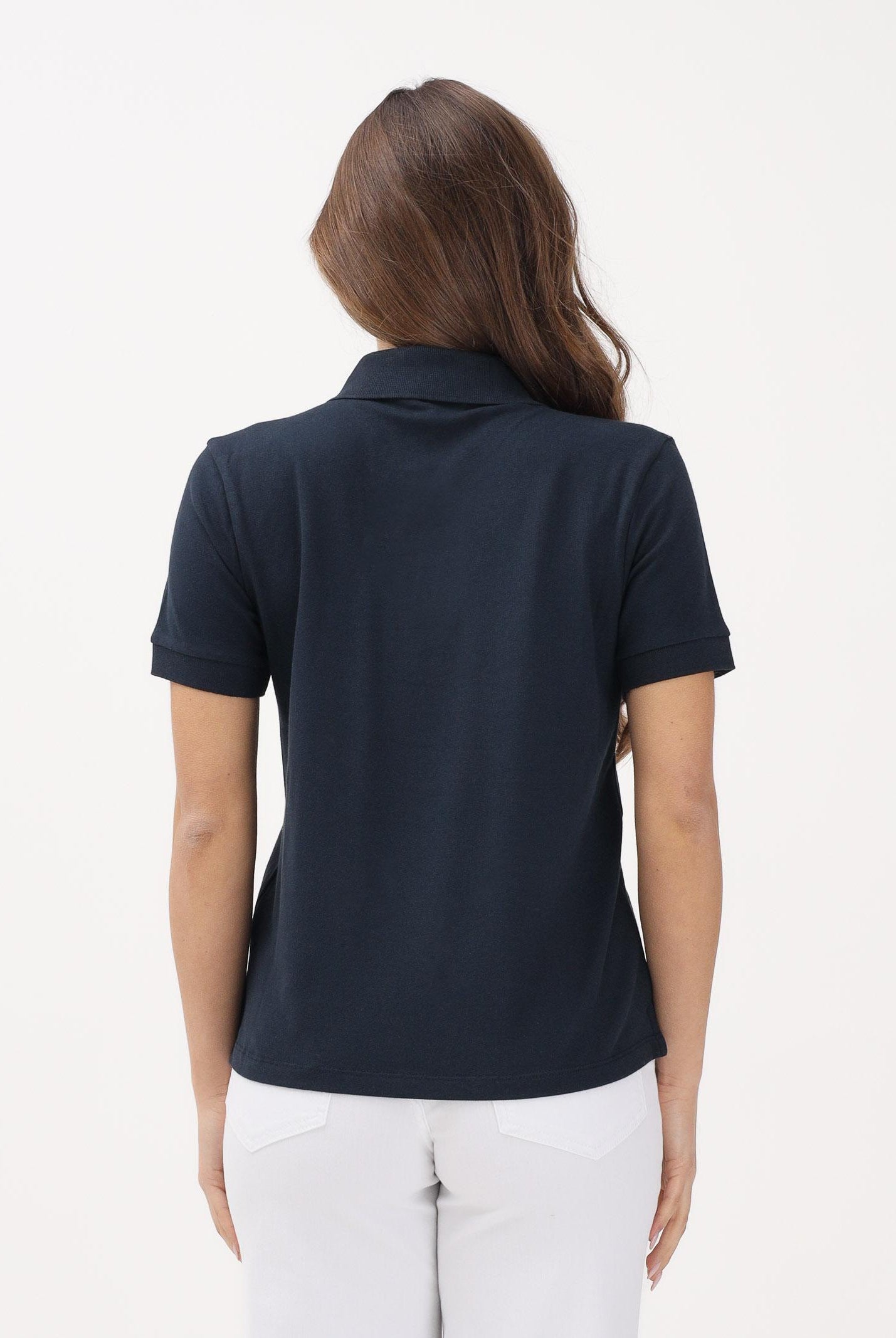 BARBOUR Polo a manica corta Bowford blu da donna 261-LML0886 NY73 BARBOUR
