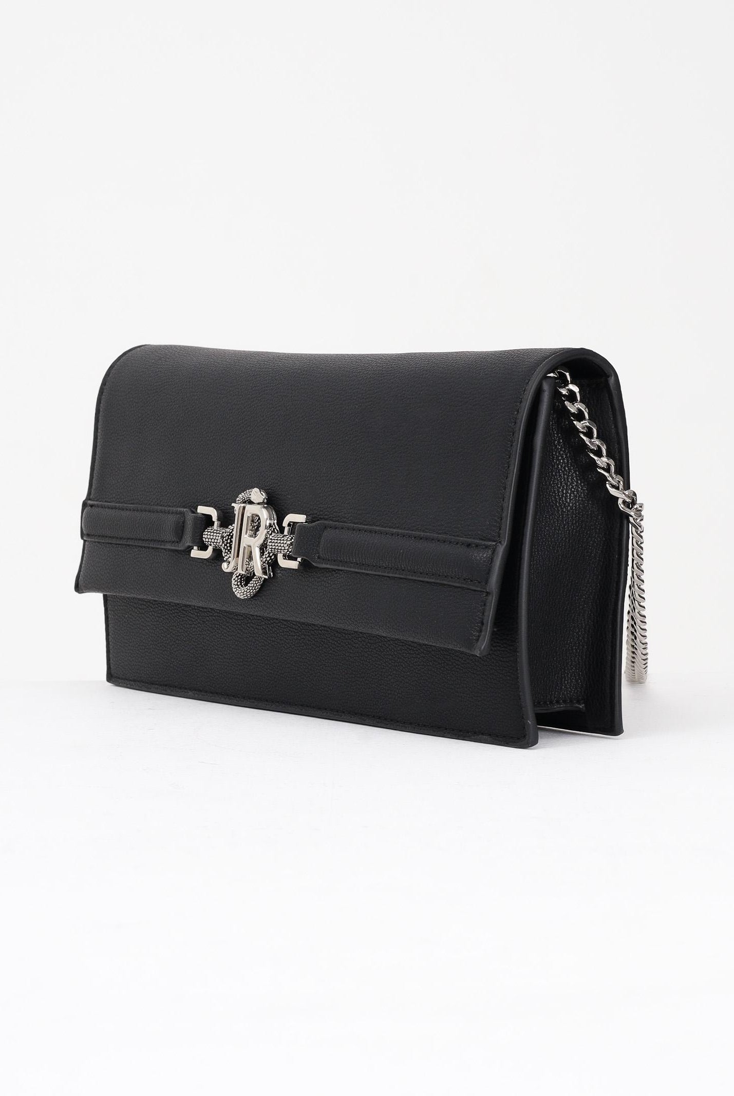 RICHMOND Borsa a tracolla nera da donna con logo RWA25348BO BL RICHMOND