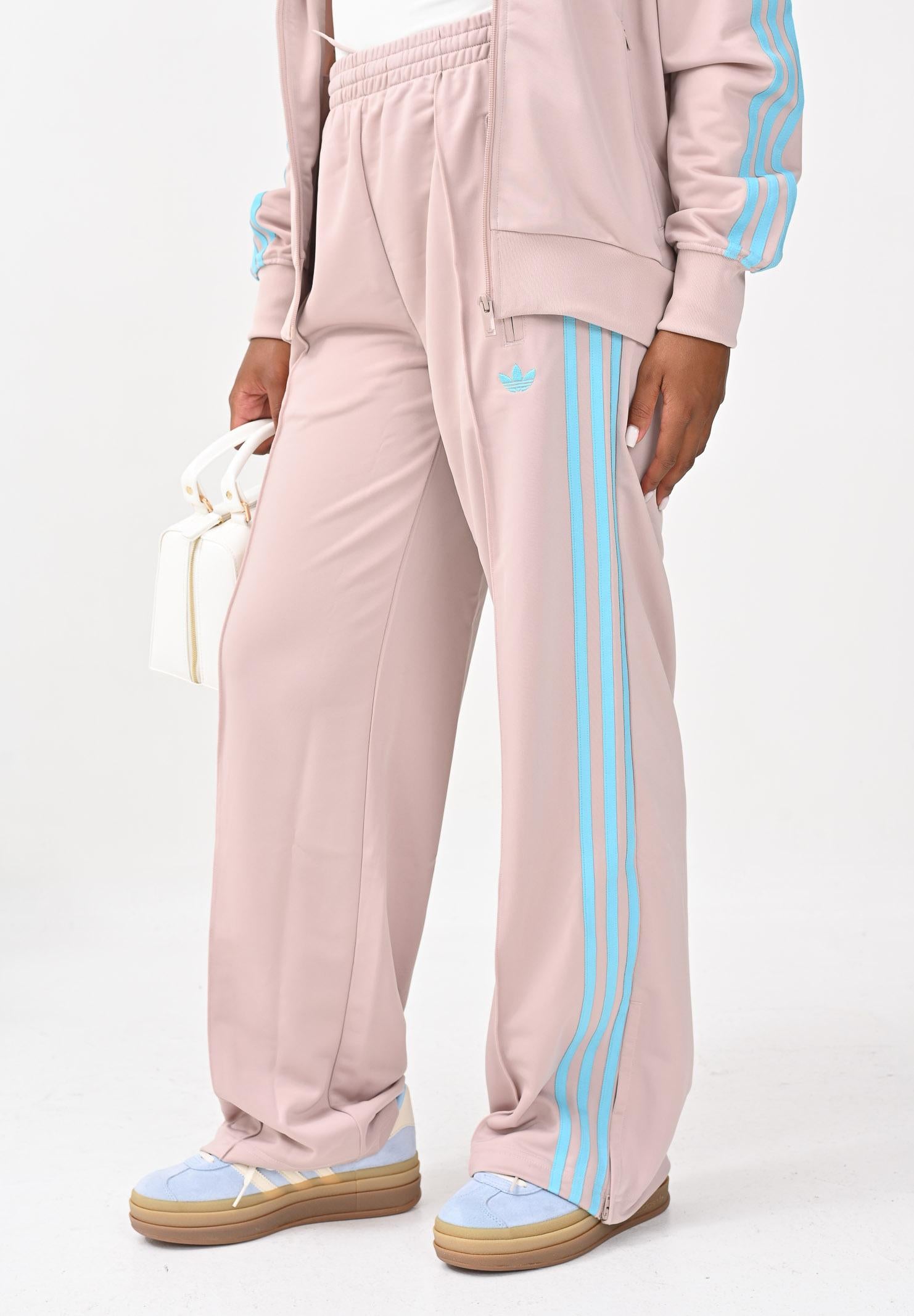 ADIDAS ORIGINALS Pantalone sportivo Adicolor Classic Firebird Loose beige da donna JY2691 ADIDAS ORIGINALS